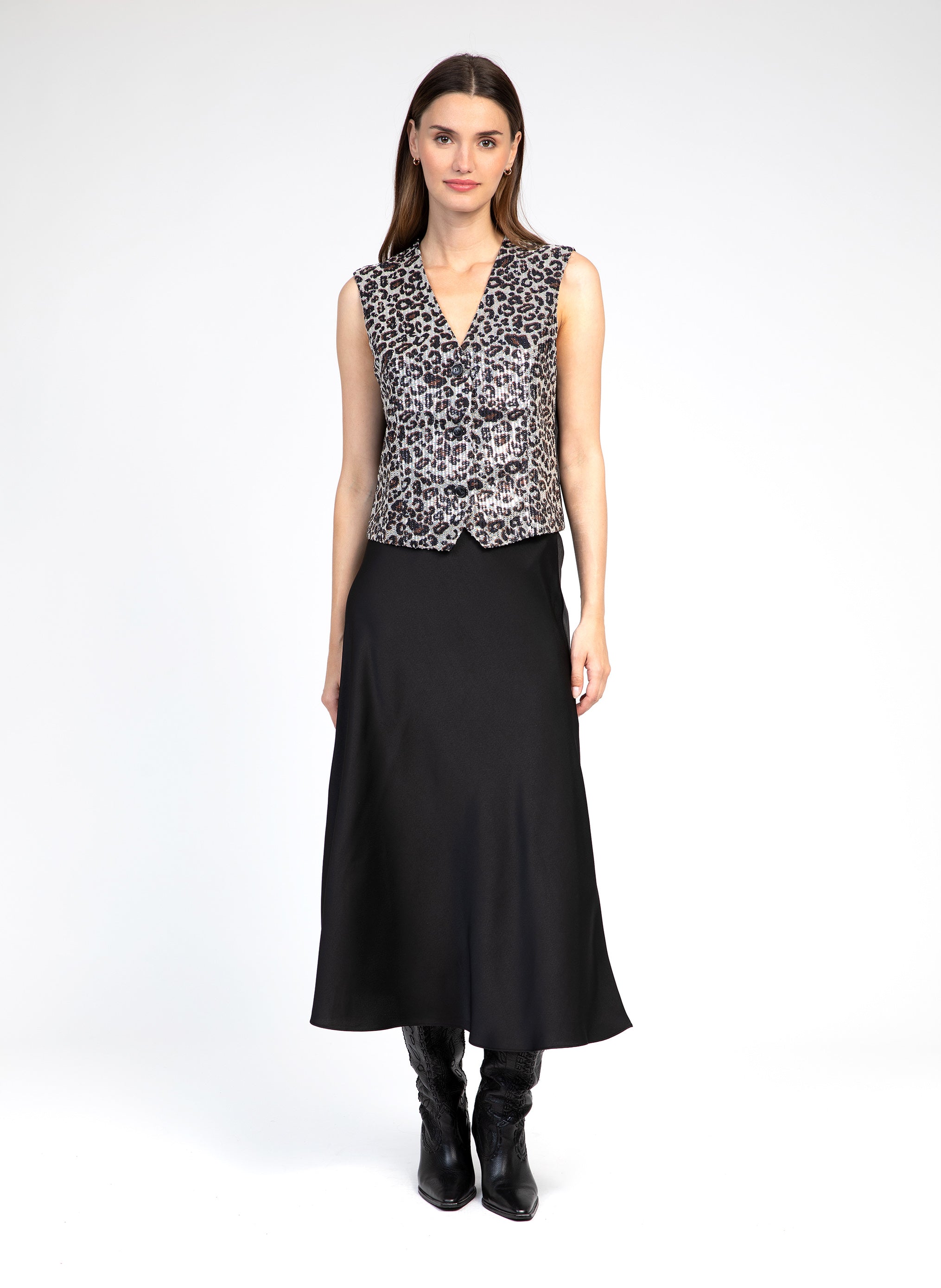 VESTE AMADEA leopard