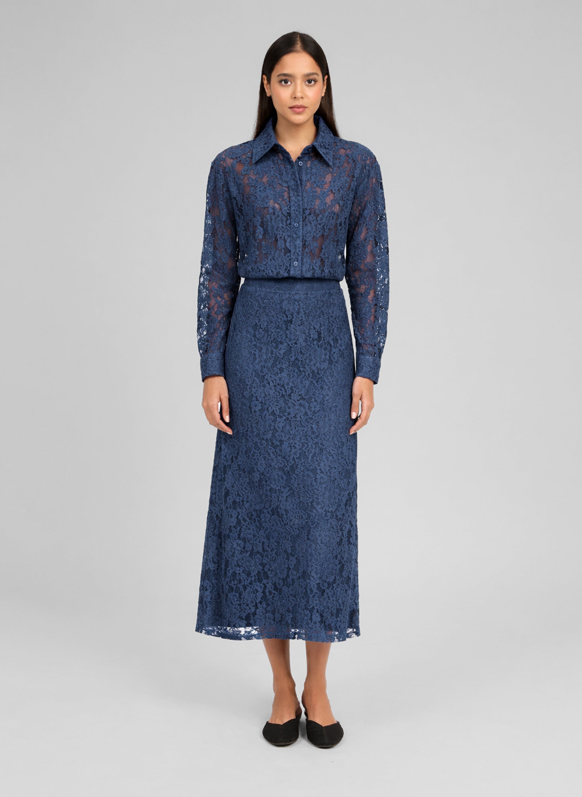 CHEMISE AMOLINA marine