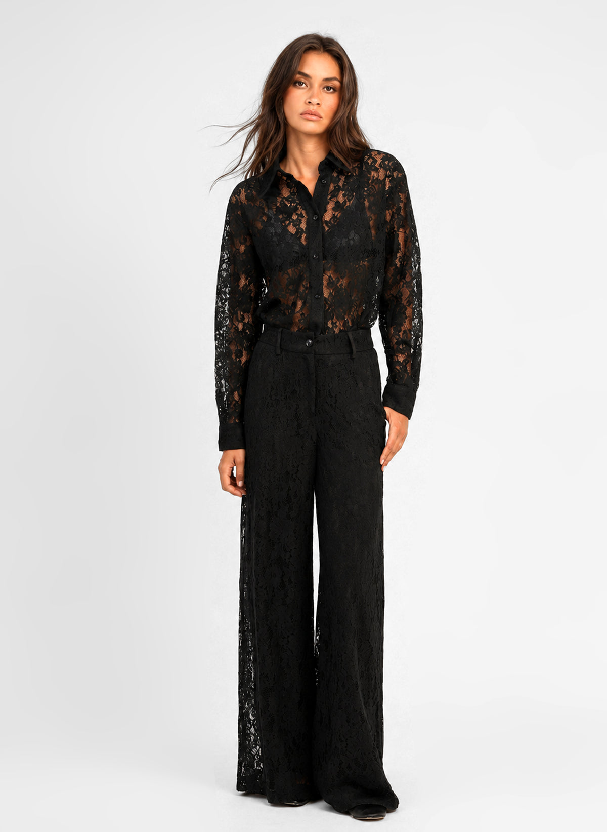 CHEMISE AMONINA noir