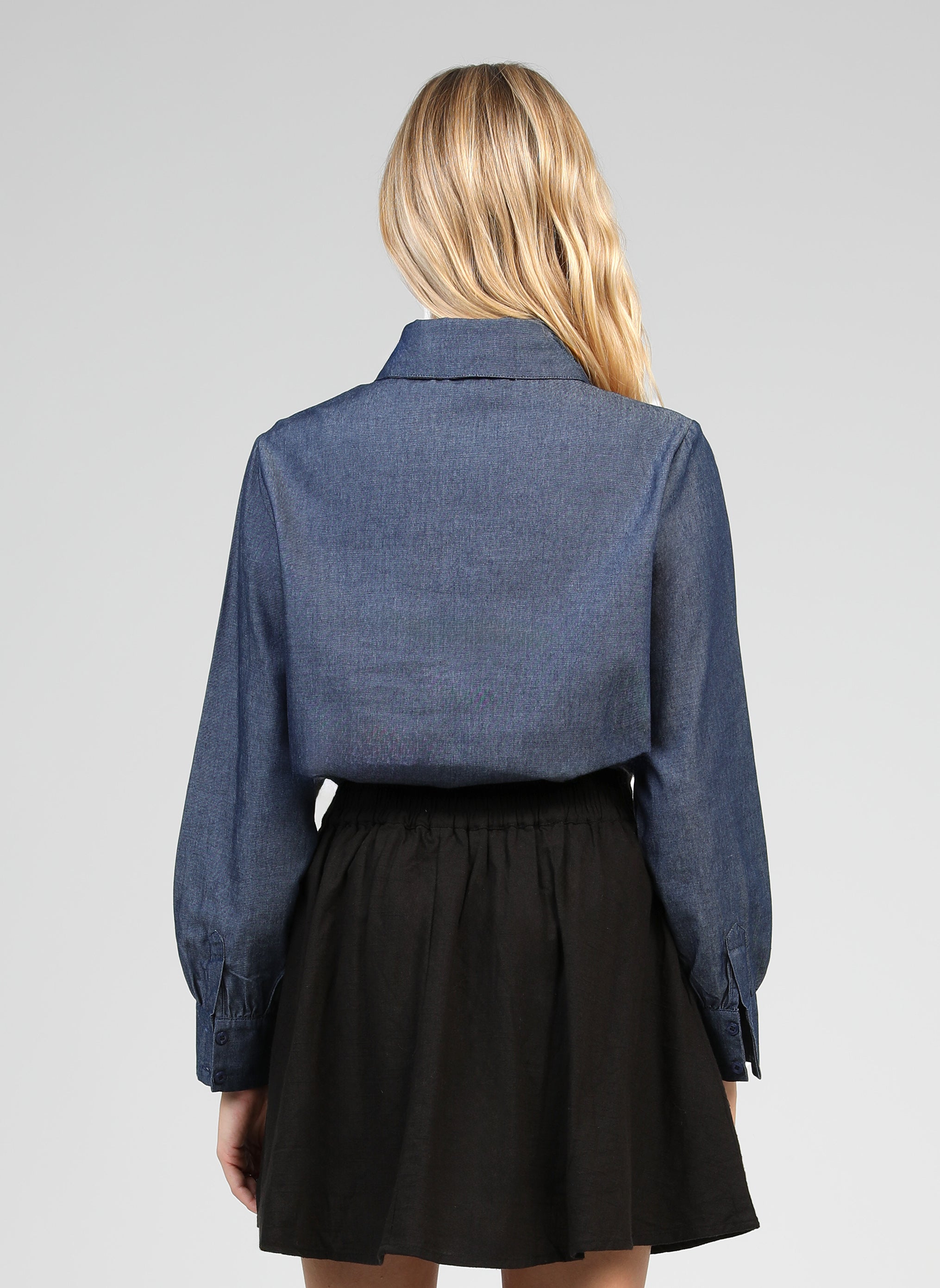 CHEMISE ANOUA indigo