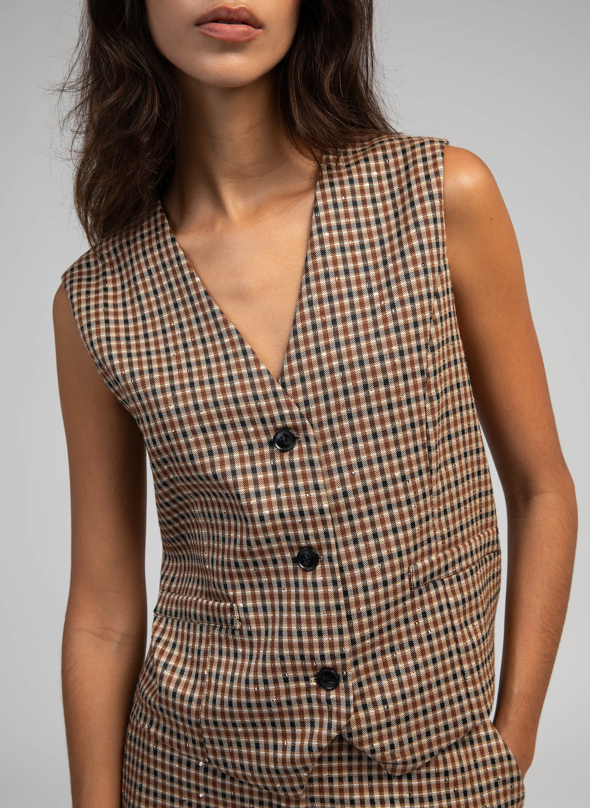 VESTE ATCHAMY marron