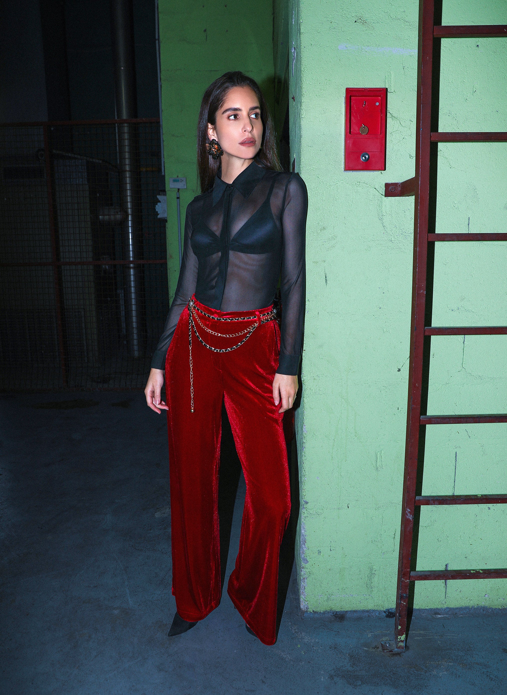 CHEMISE AVELINO noir