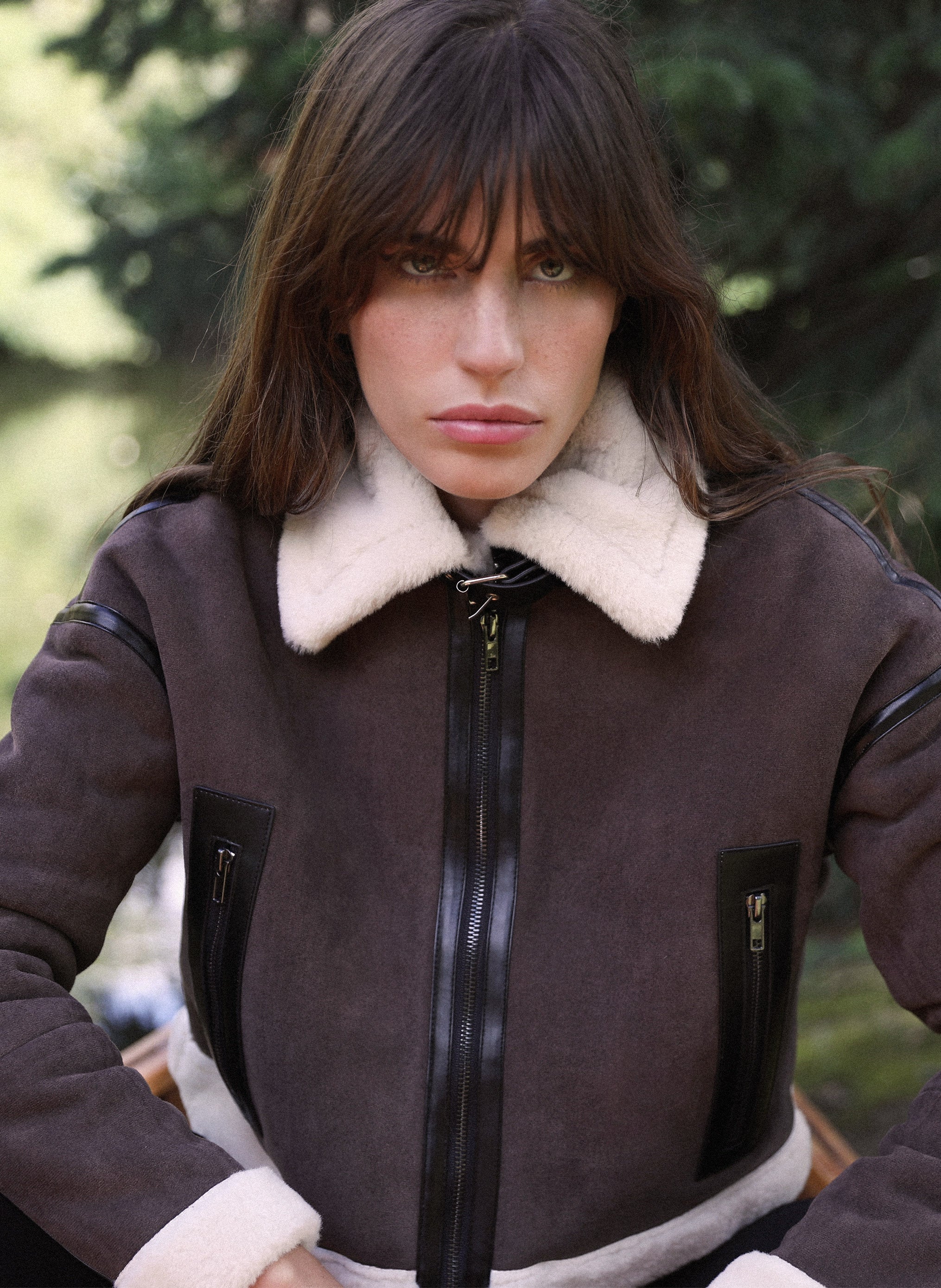 BLOUSON CALAO chocolat