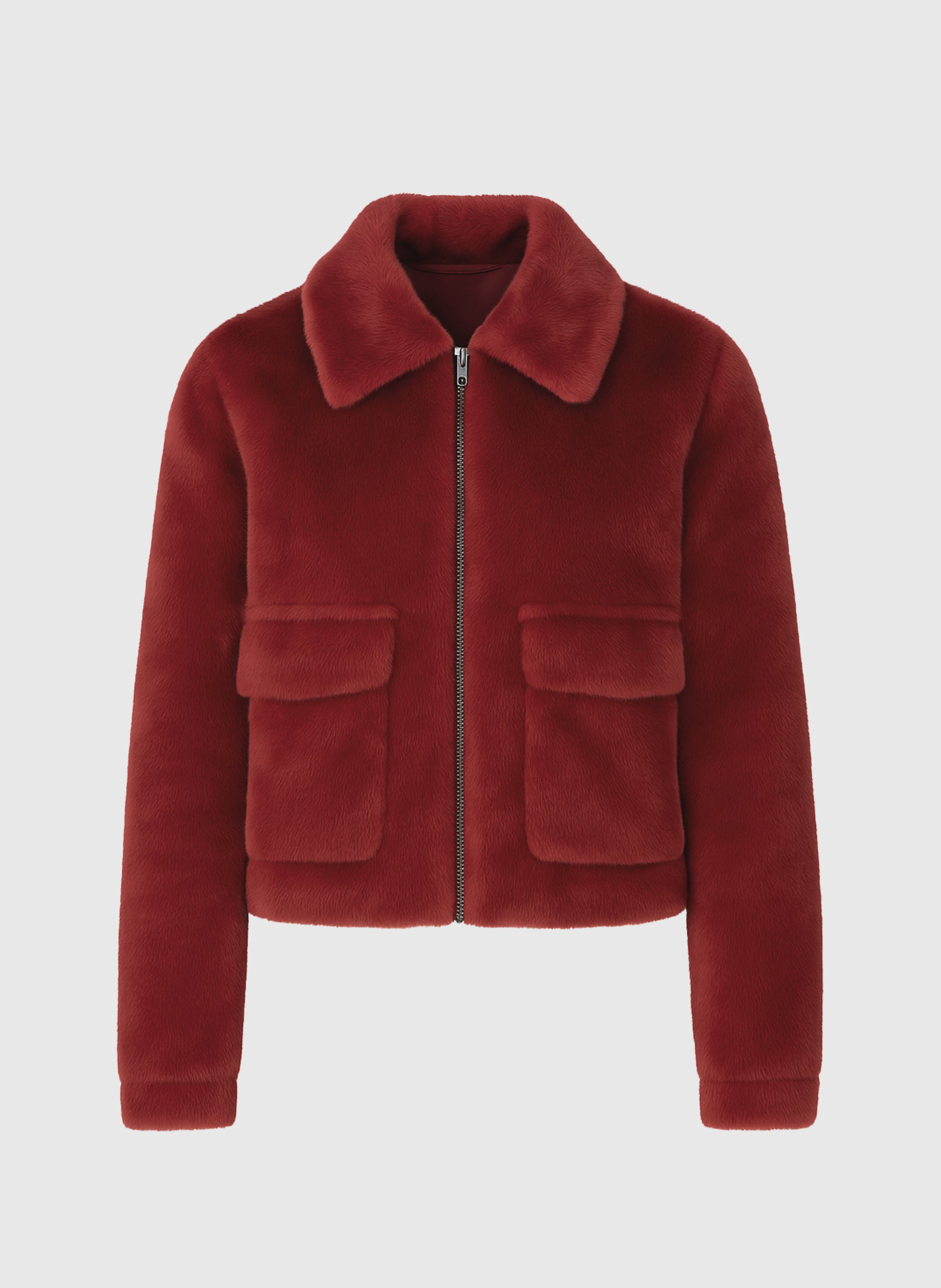 BLOUSON CANDYCE rouge
