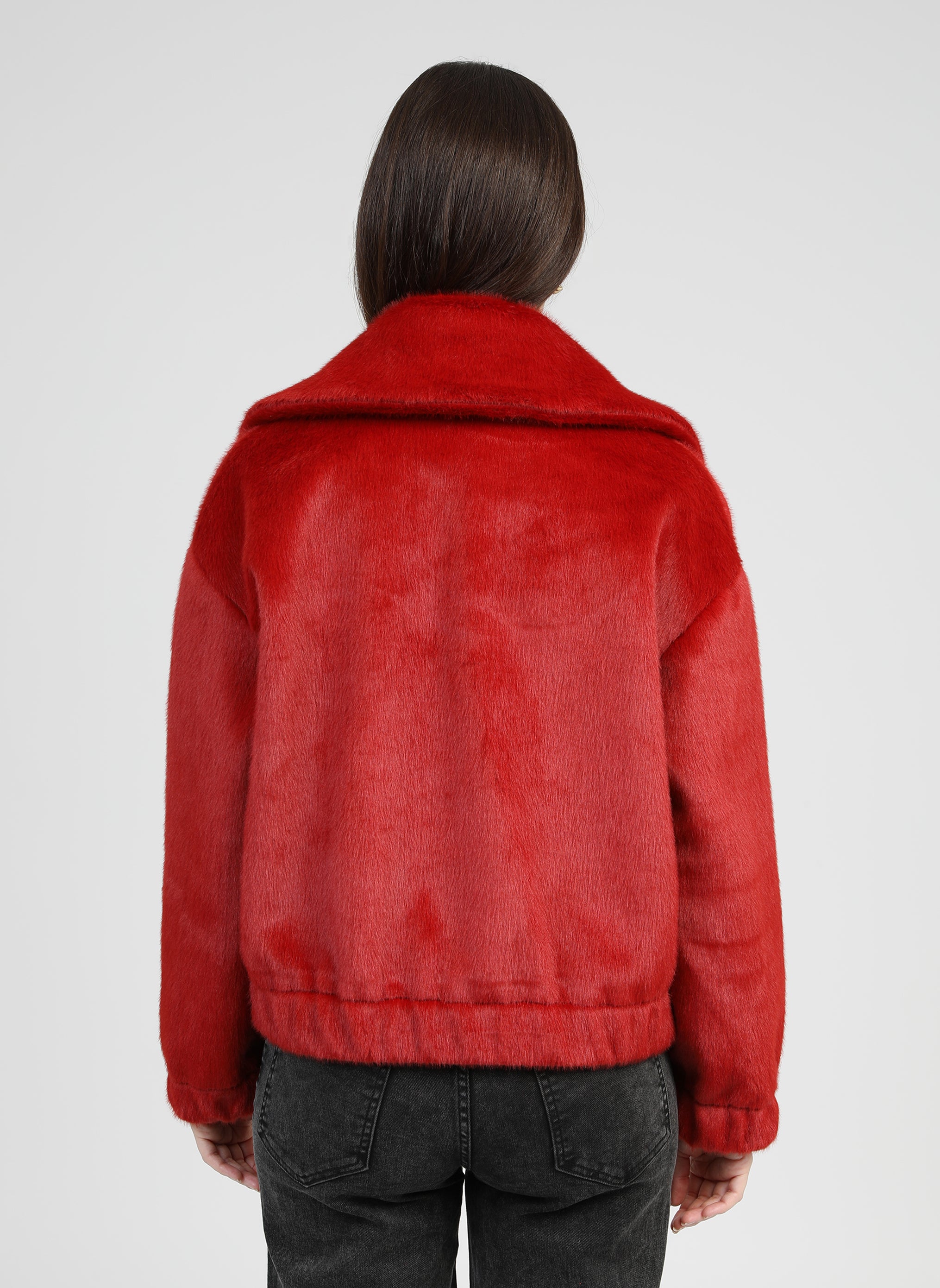 BLOUSON CANDYCE rouge