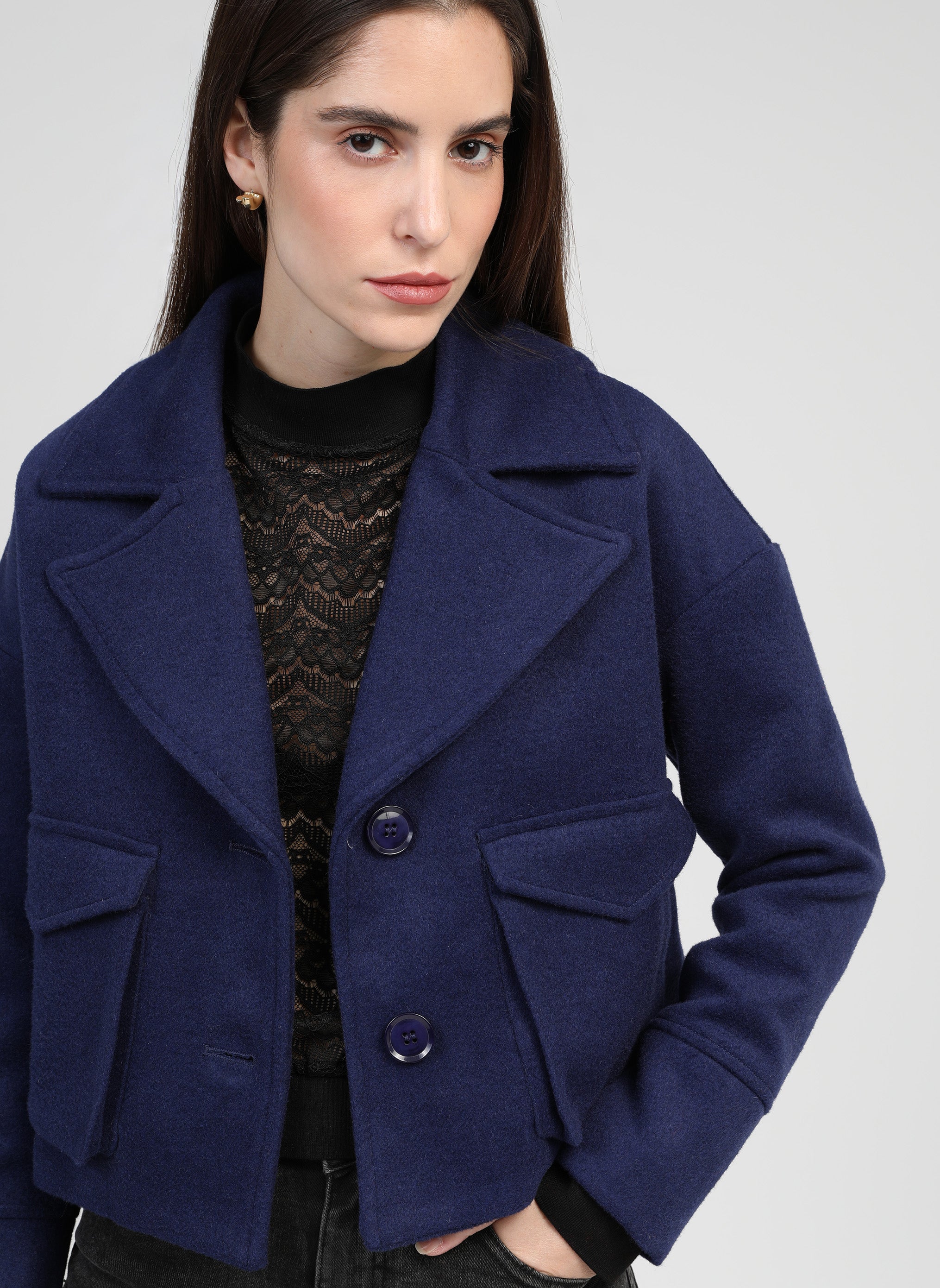 VESTE CASSANDRA bleu
