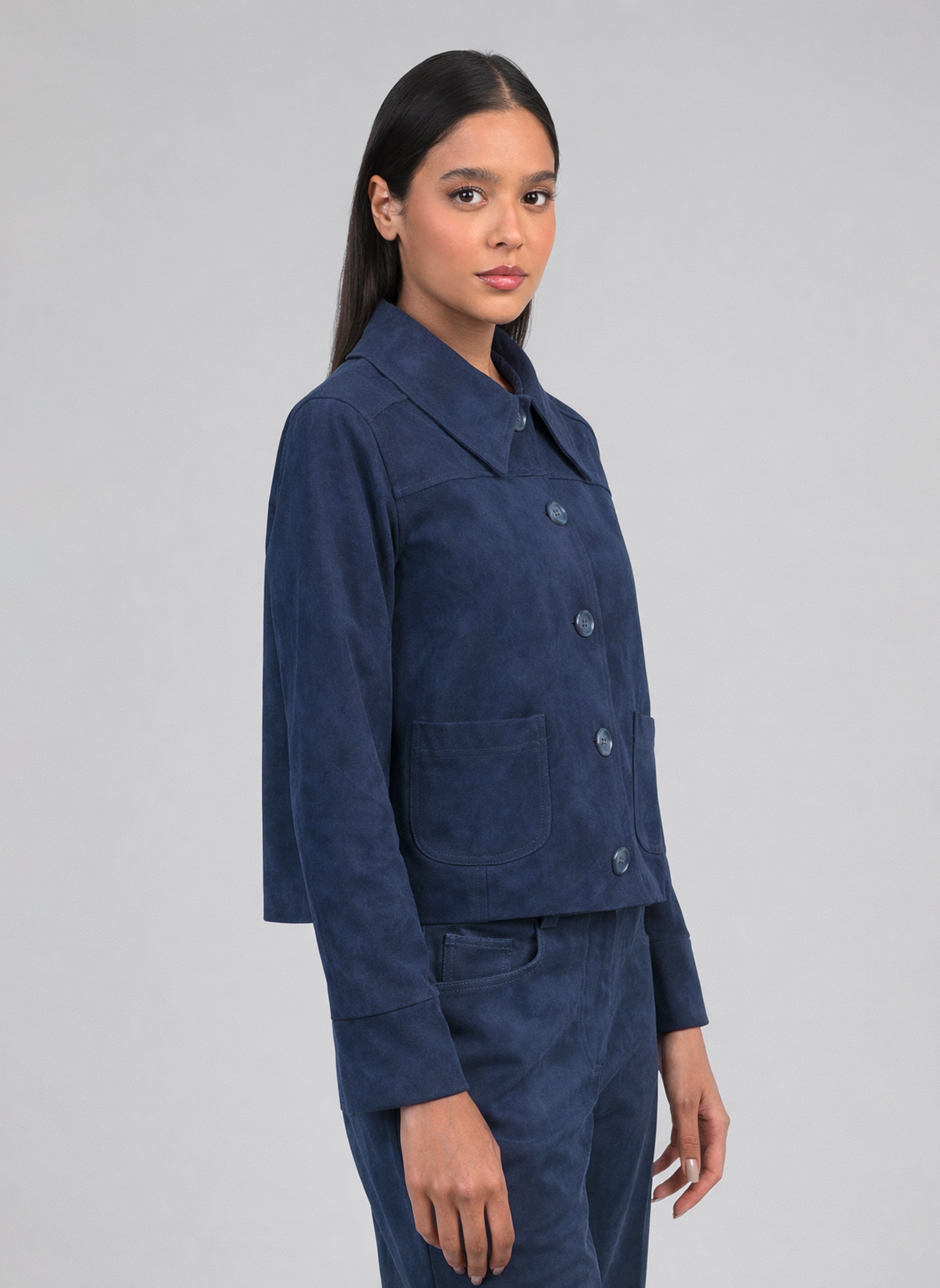 VESTE CLAUDILA indigo