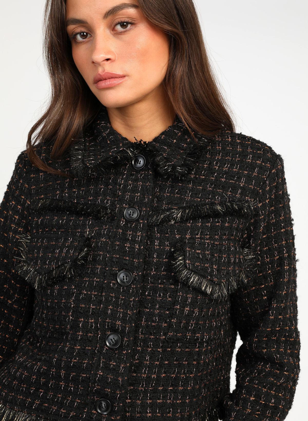 CHAQUETA CRISTIANO negra