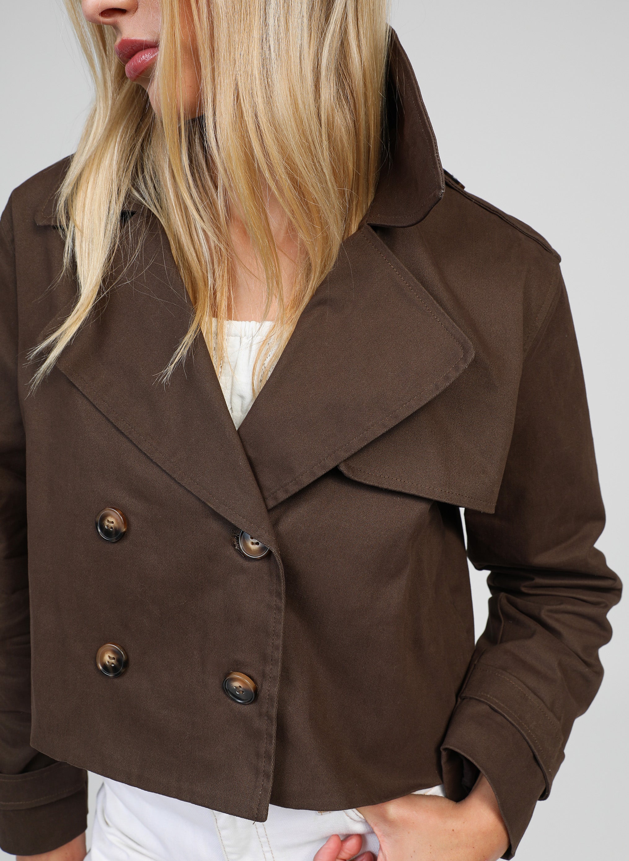 TRENCH CURTIS marron