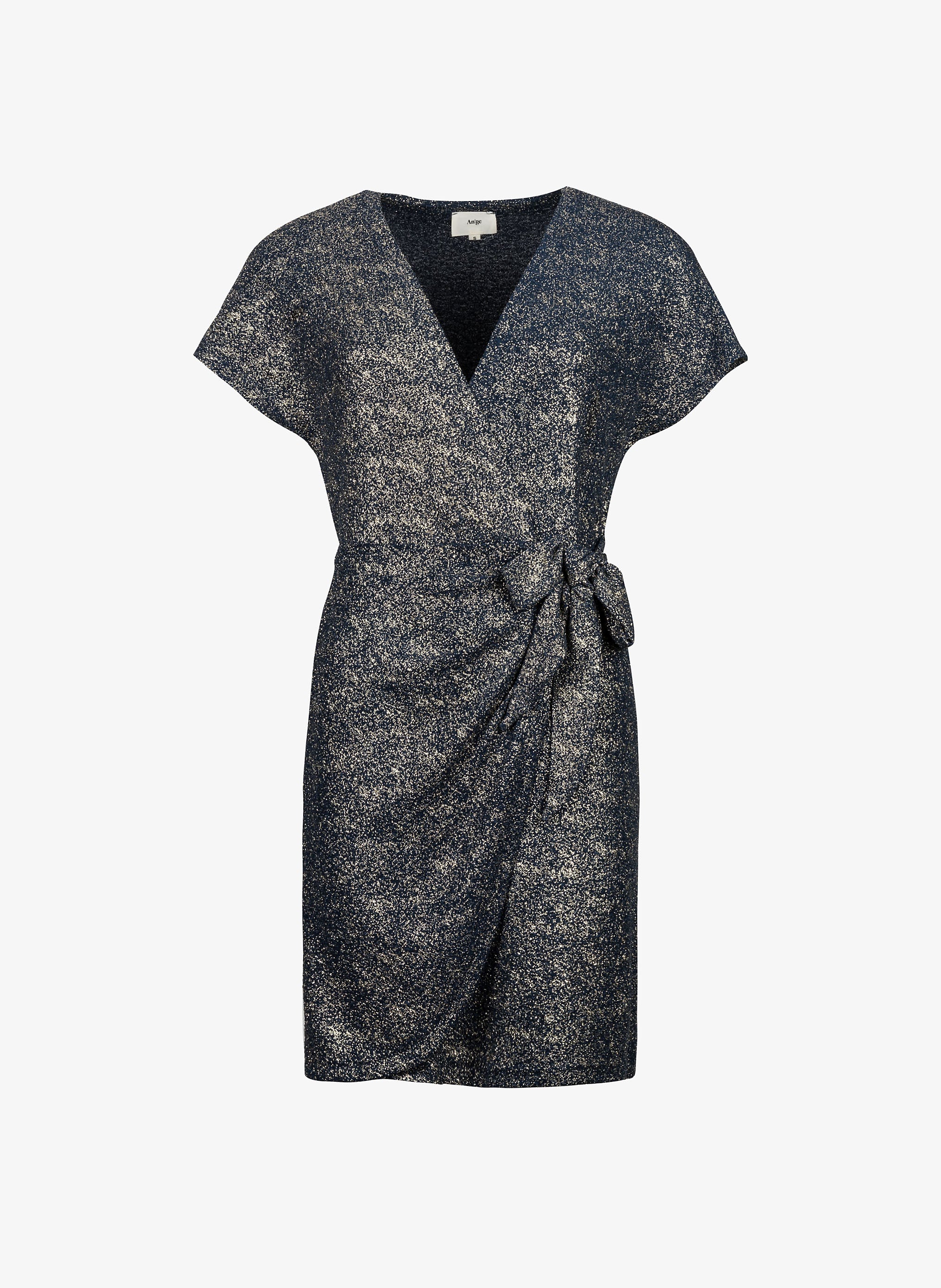 ROBE COURTE ELANA marine