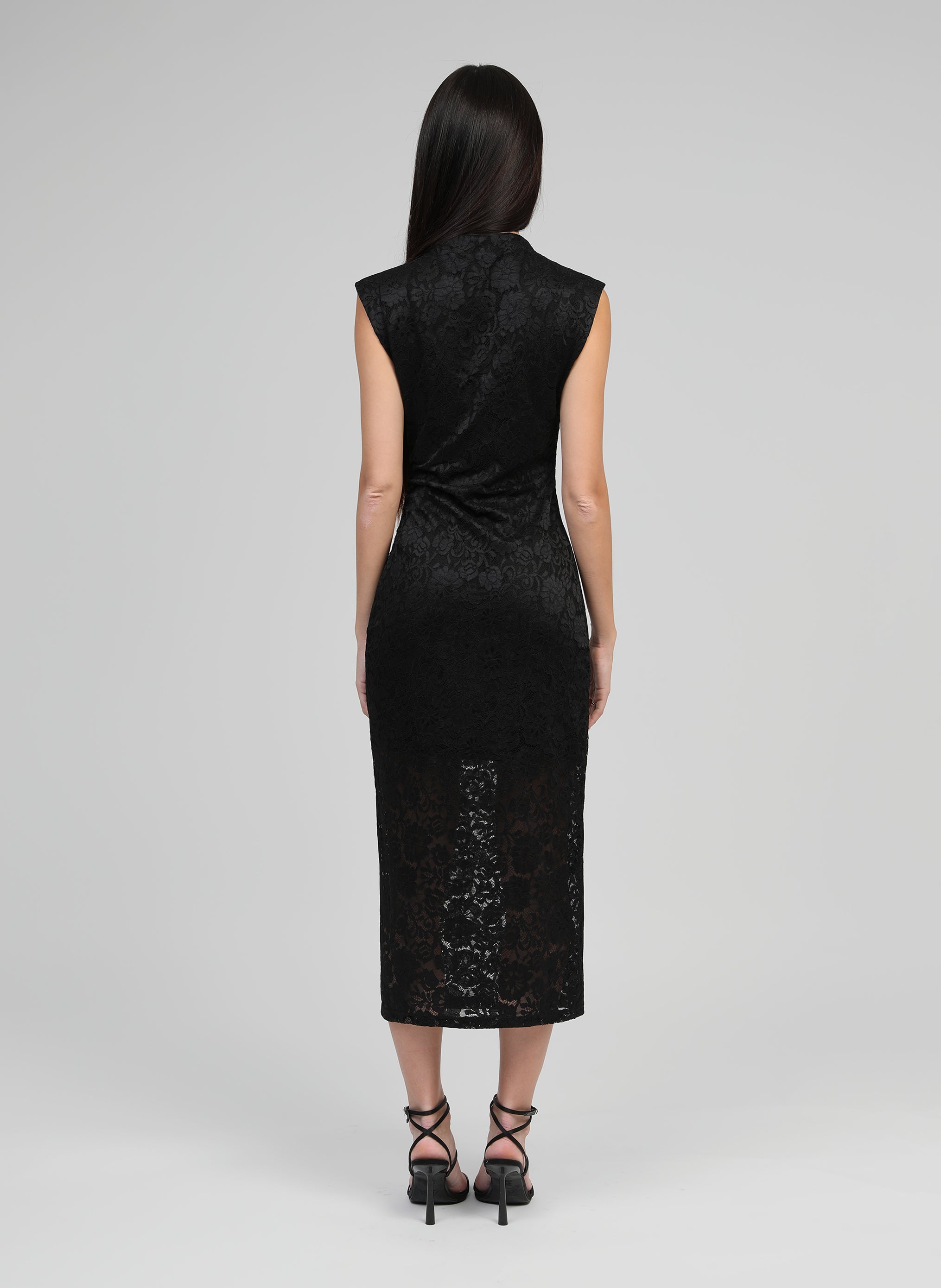 ROBE MIDI ELINOR noir