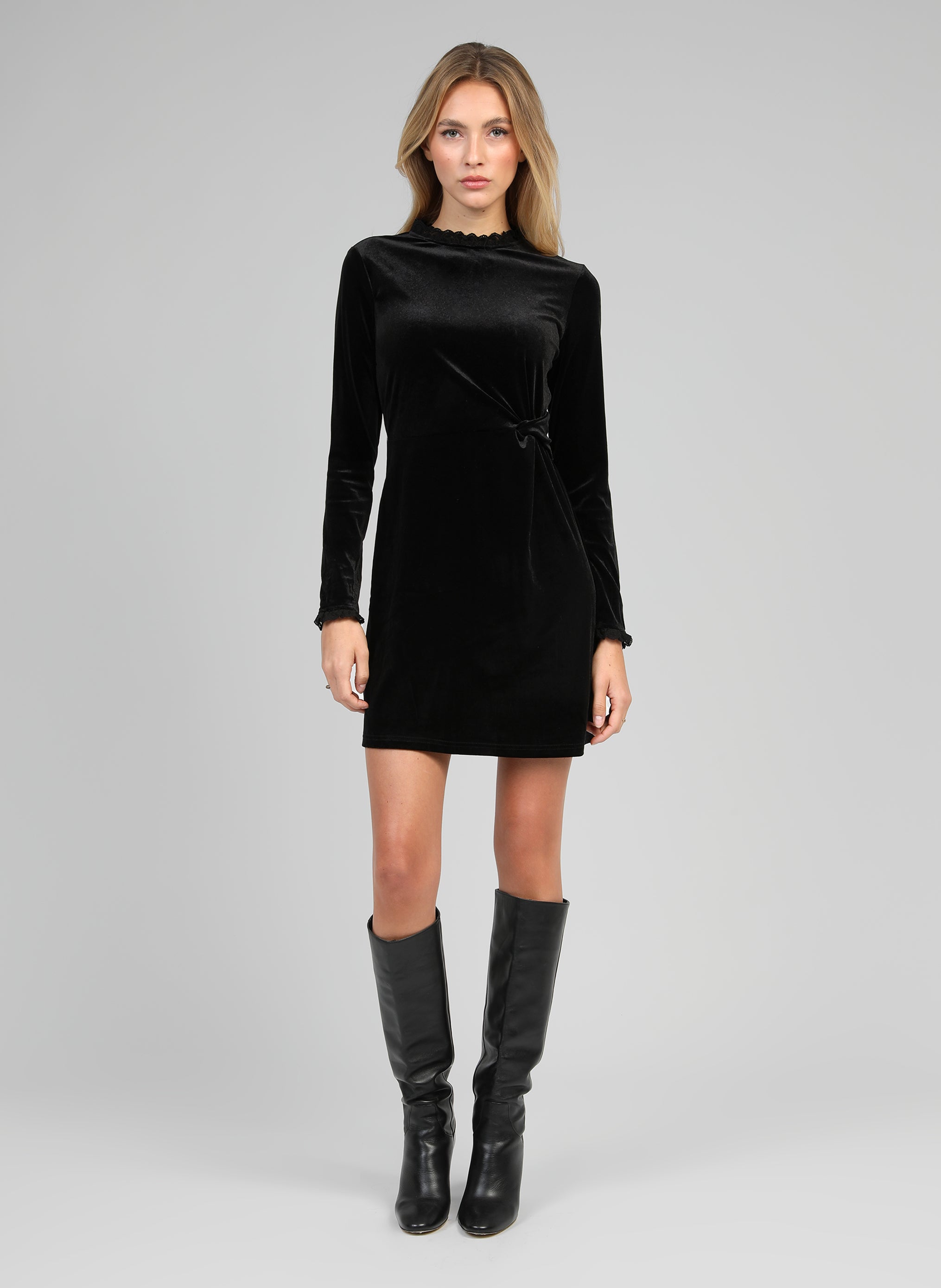 ROBE COURTE ELIOTY noir