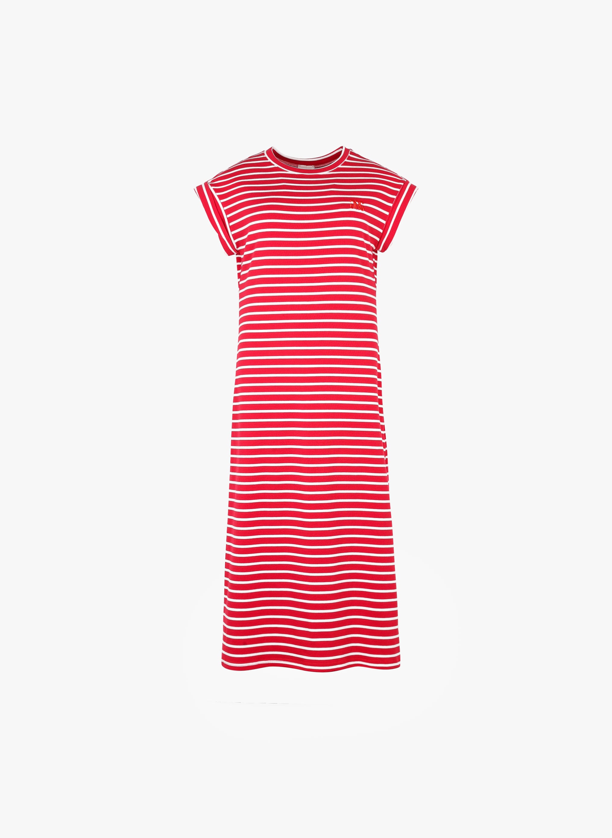ENOHA MIDI DRESS red