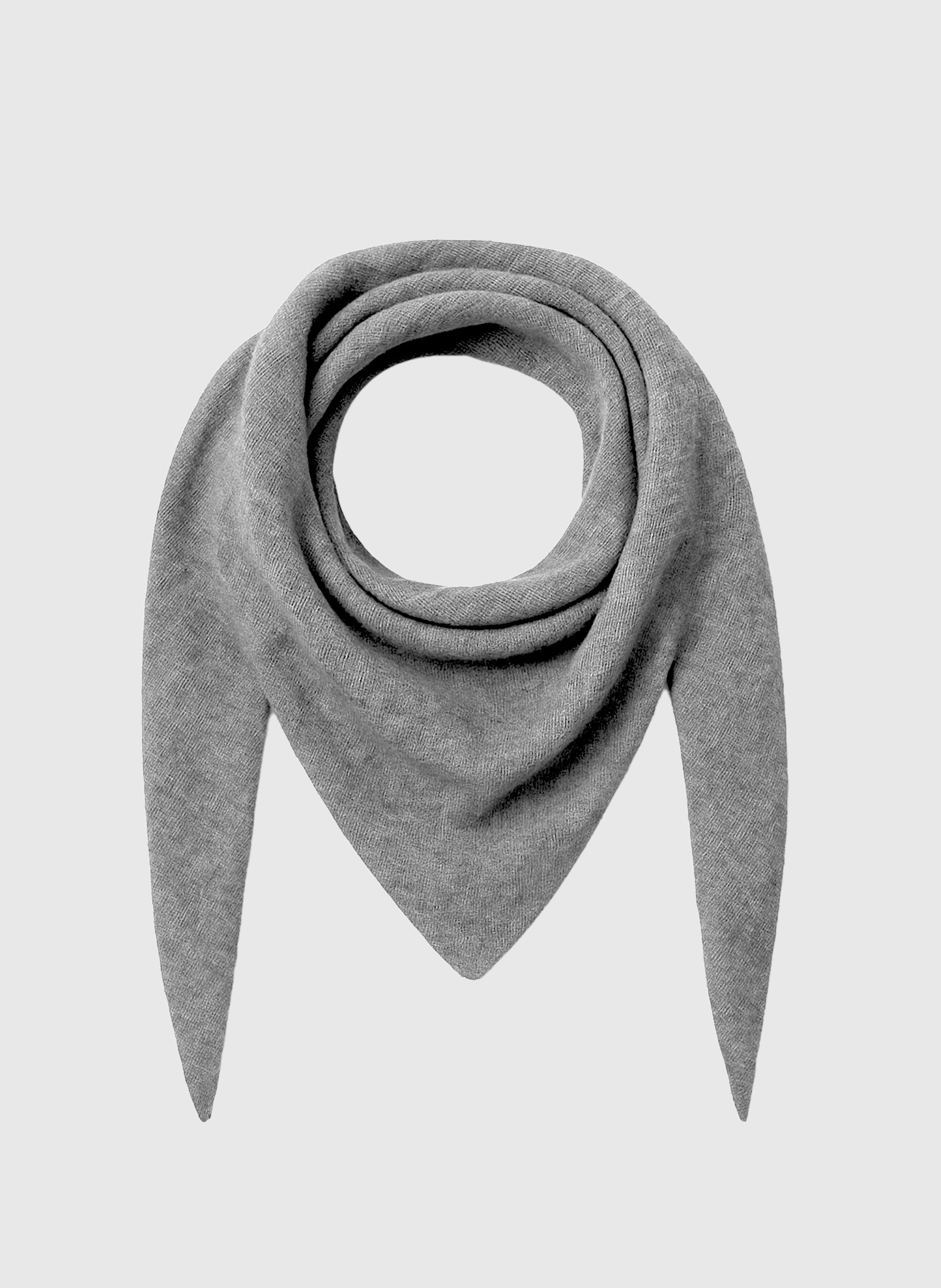 ECHARPE FRAGOLA gris chiné