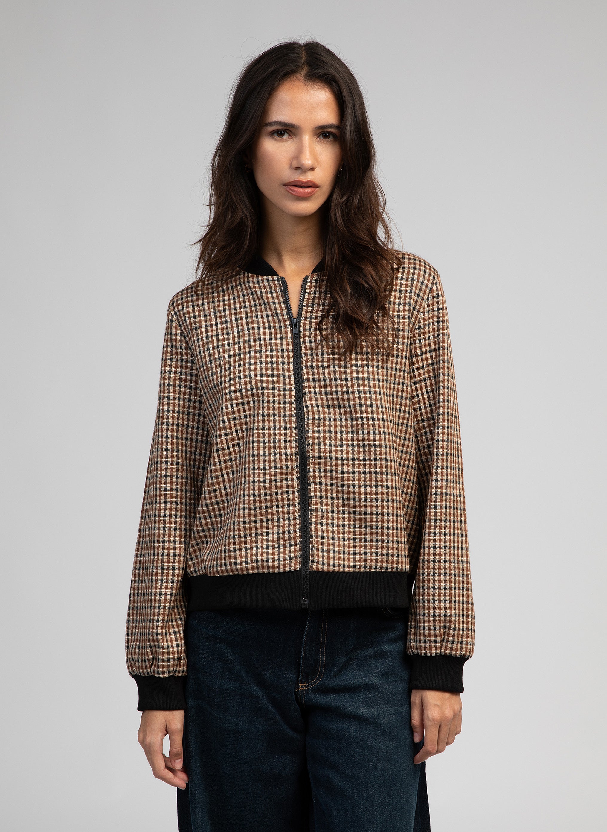 BLOUSON HADRIEN marron