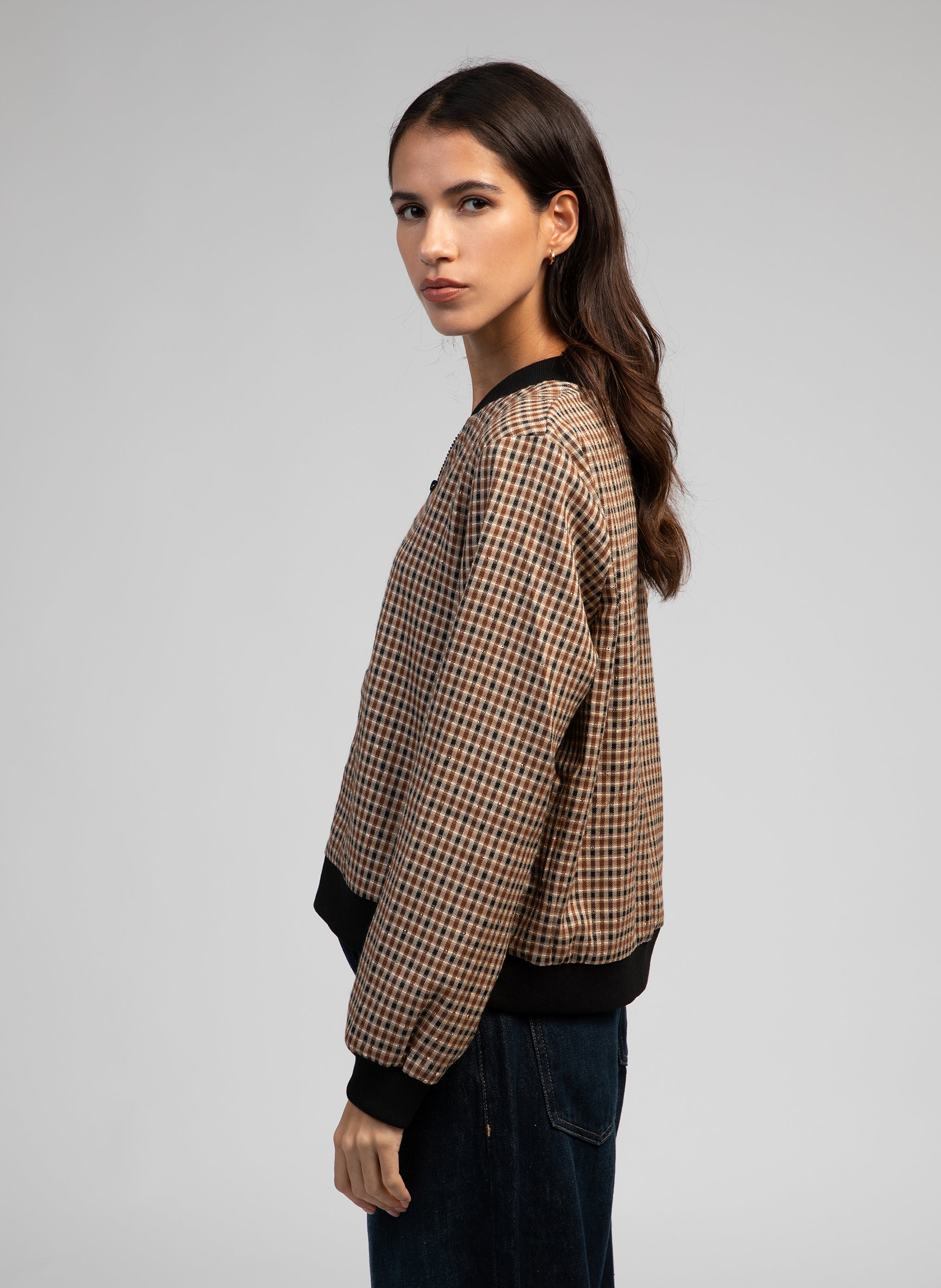 BLOUSON HADRIEN marron