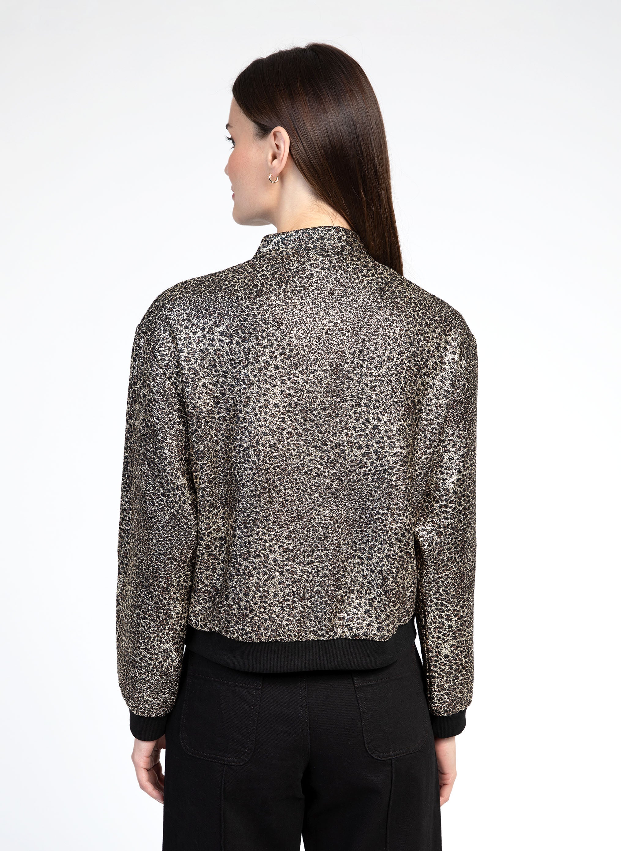 BLOUSON HENRY leopard
