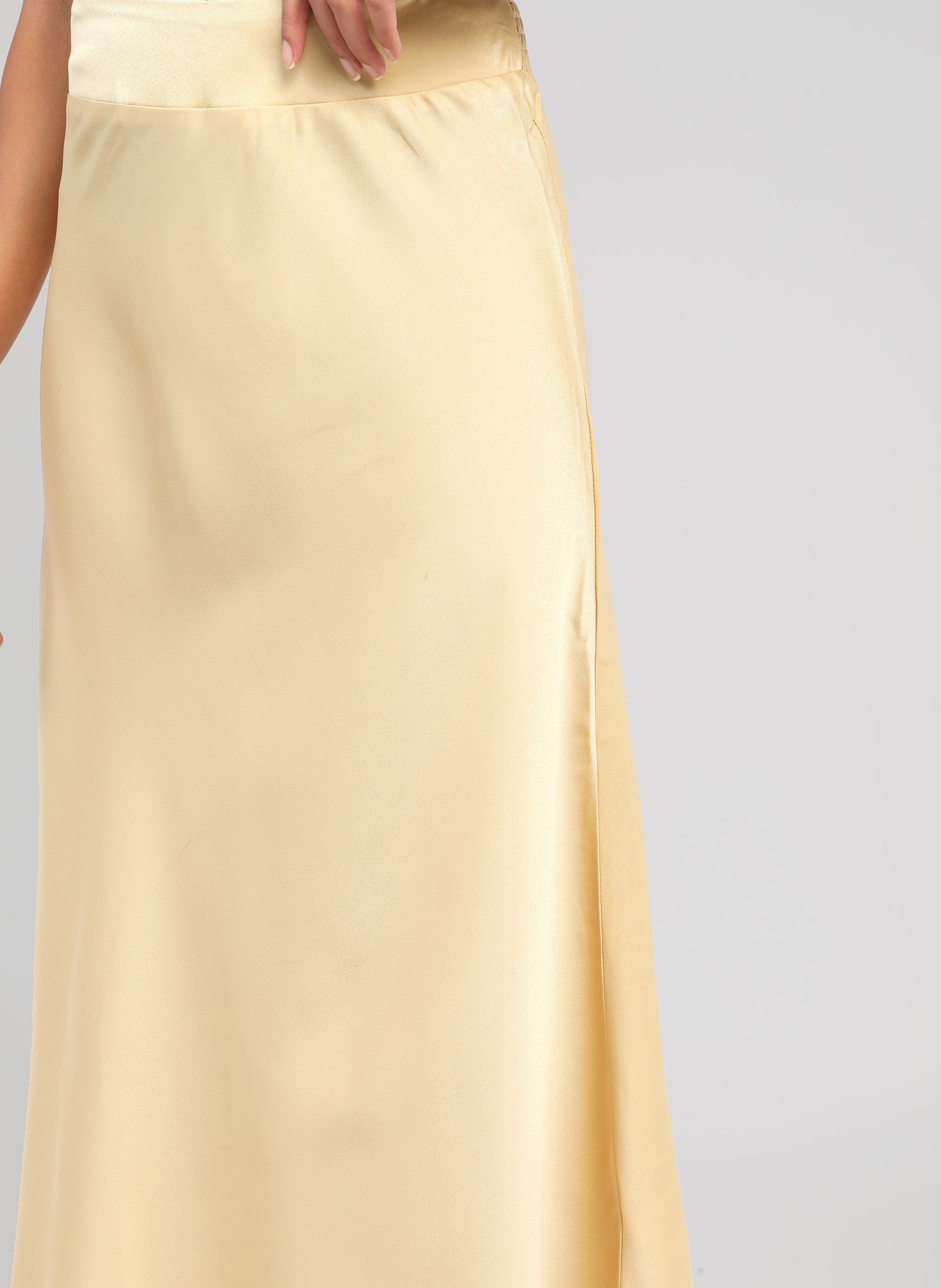 JUPE LONGUE JAKIA jaune