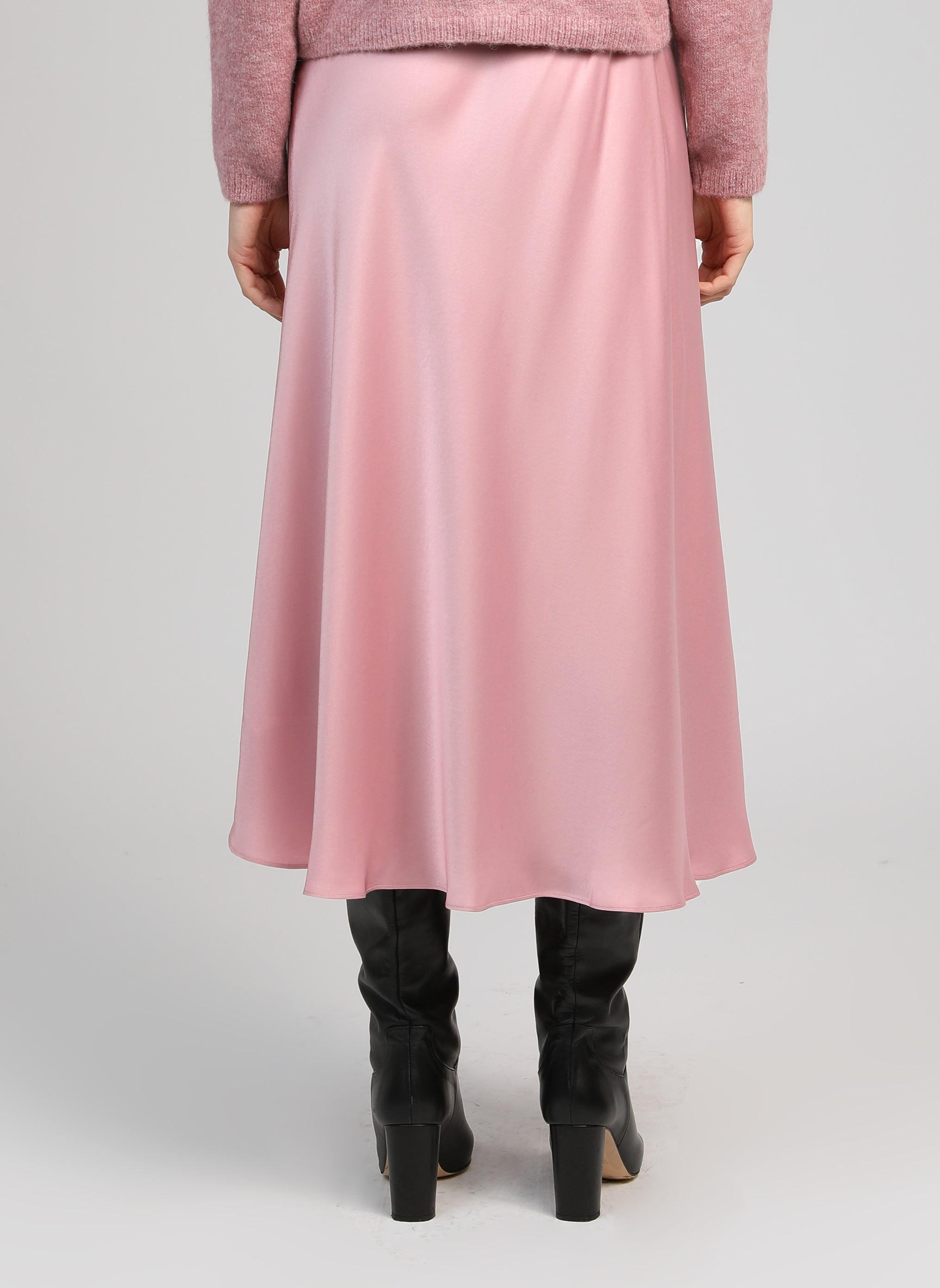 JUPE LONGUE JAKIA rose