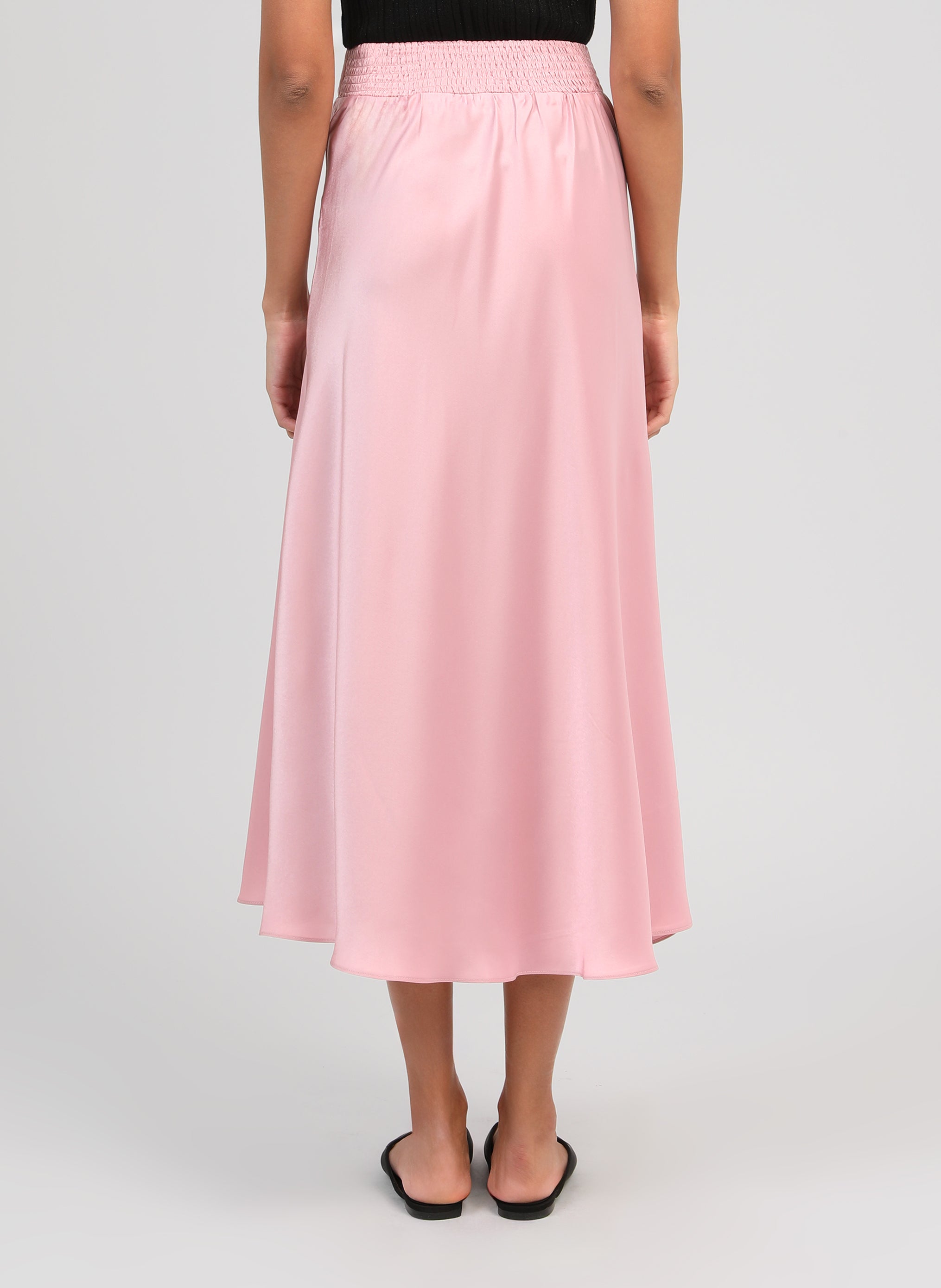 JUPE LONGUE JAKIA rose