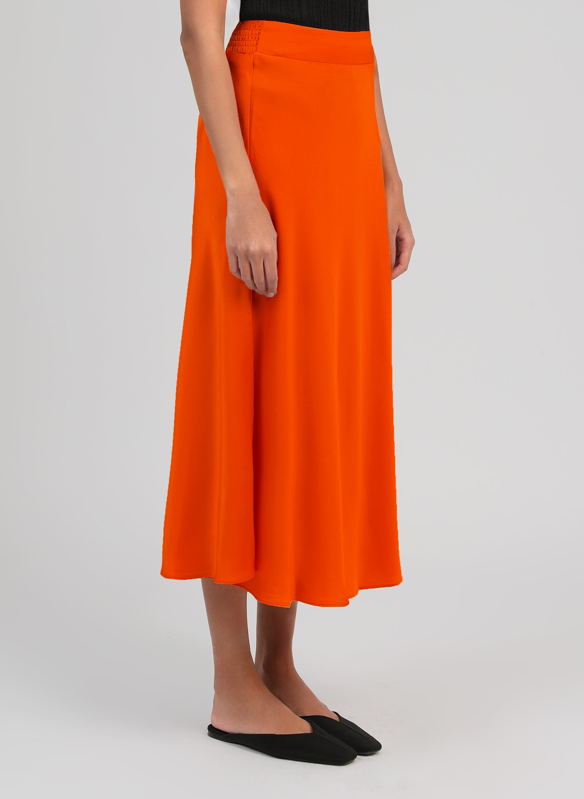 FALDA LARGA JAKIA naranja