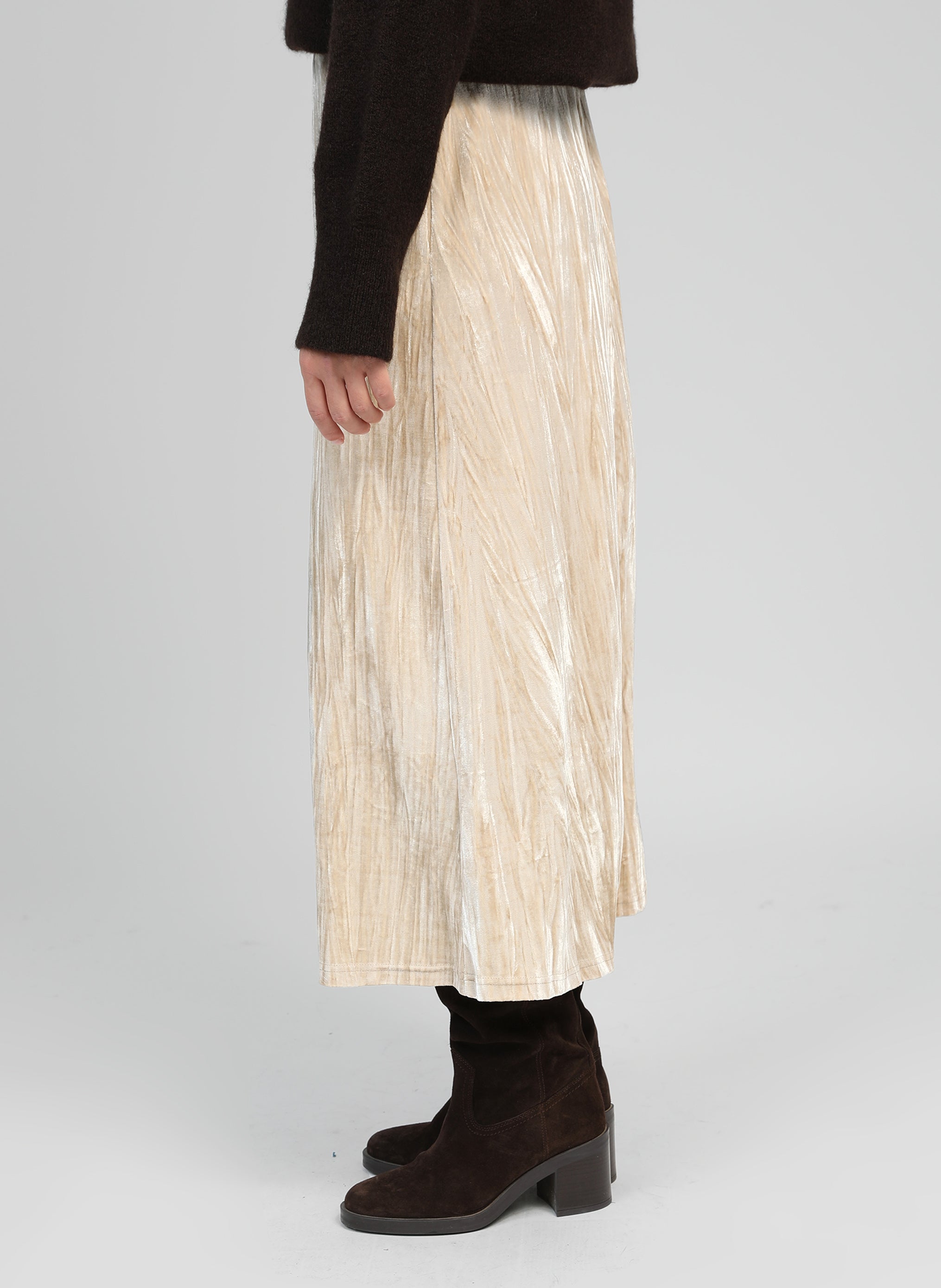 JUPE MIDI JANAIS ecru