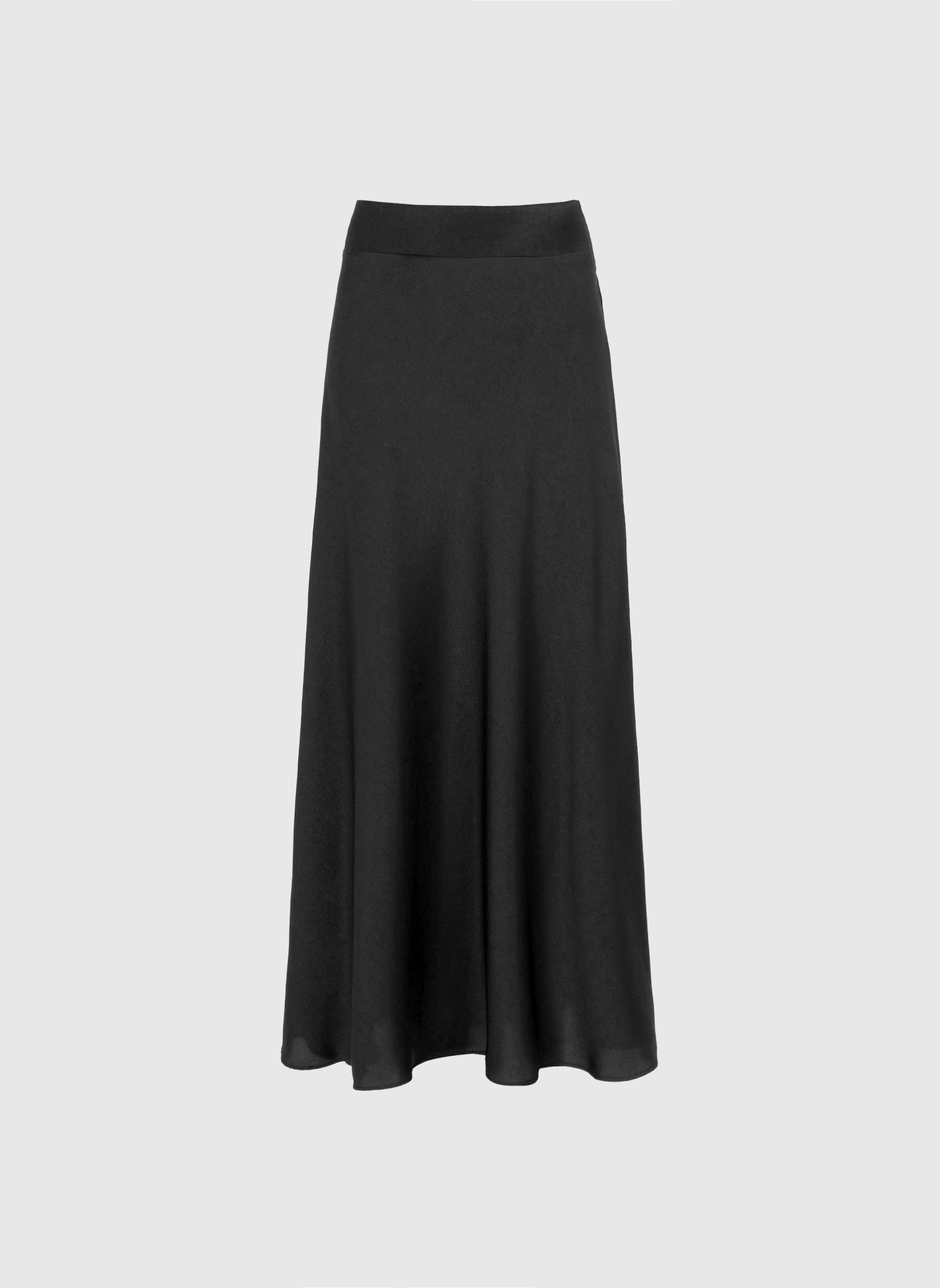 JUPE MIDI JANIALA noir