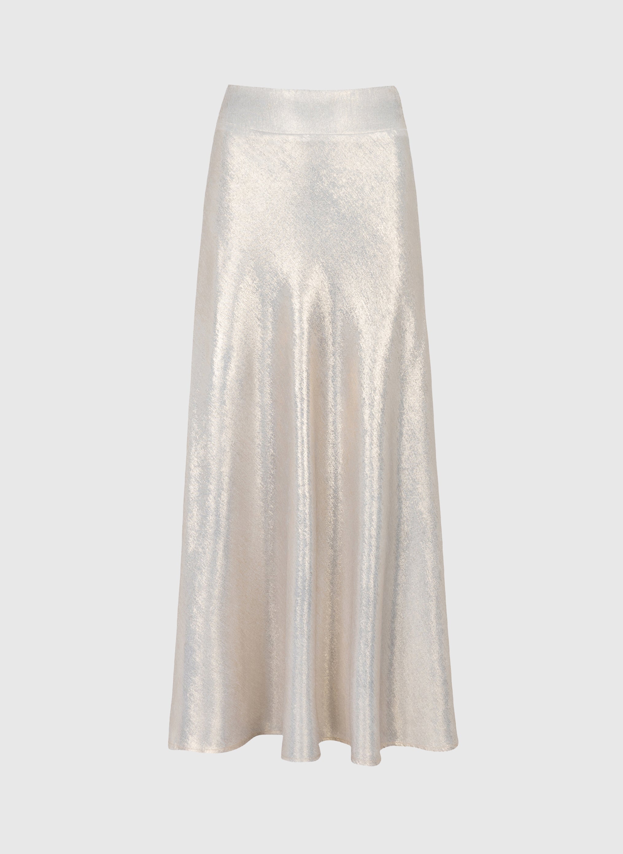 JUPE MIDI JANYMA nacre