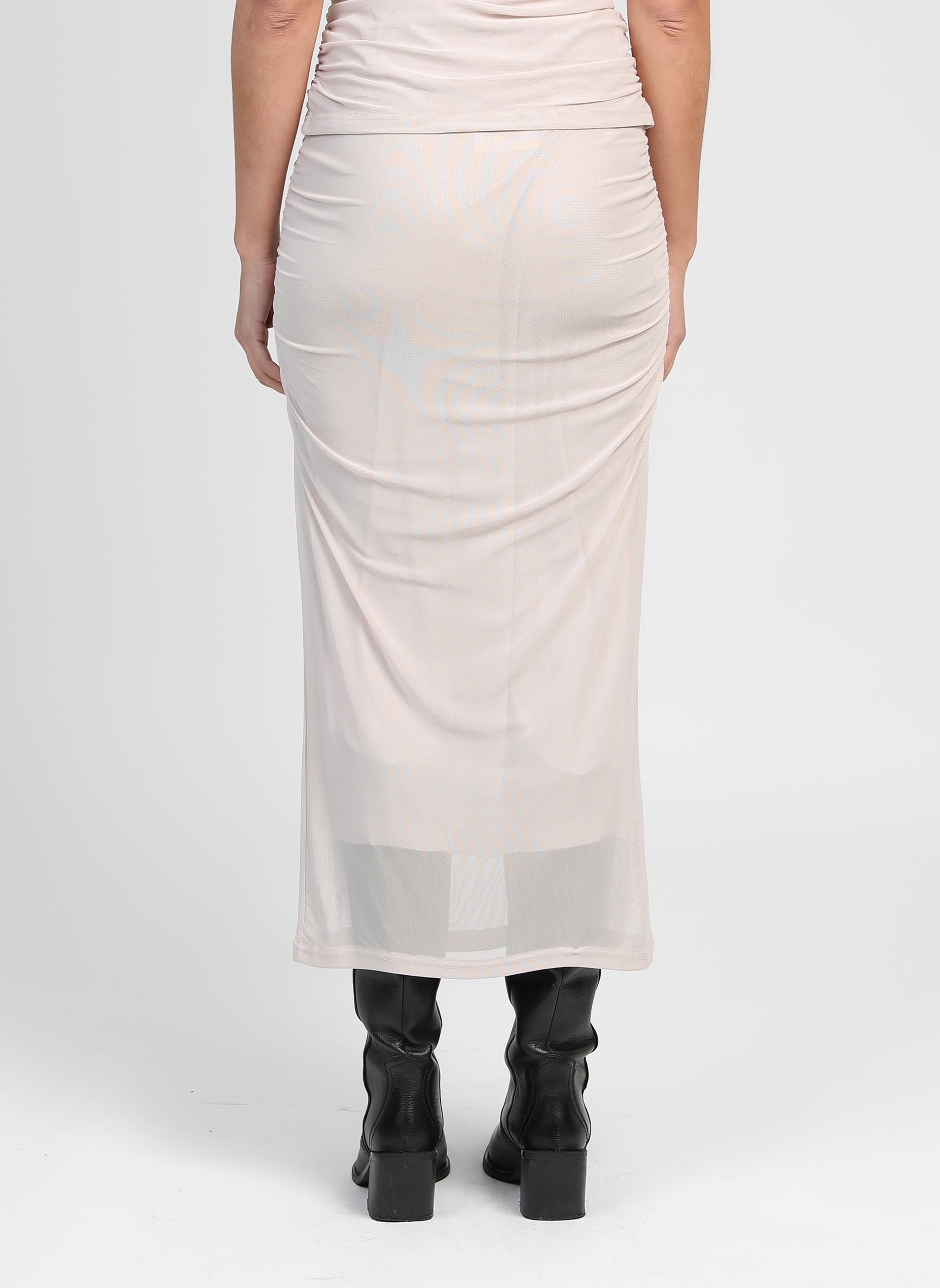 JUPE LONGUE JAZILO ecru