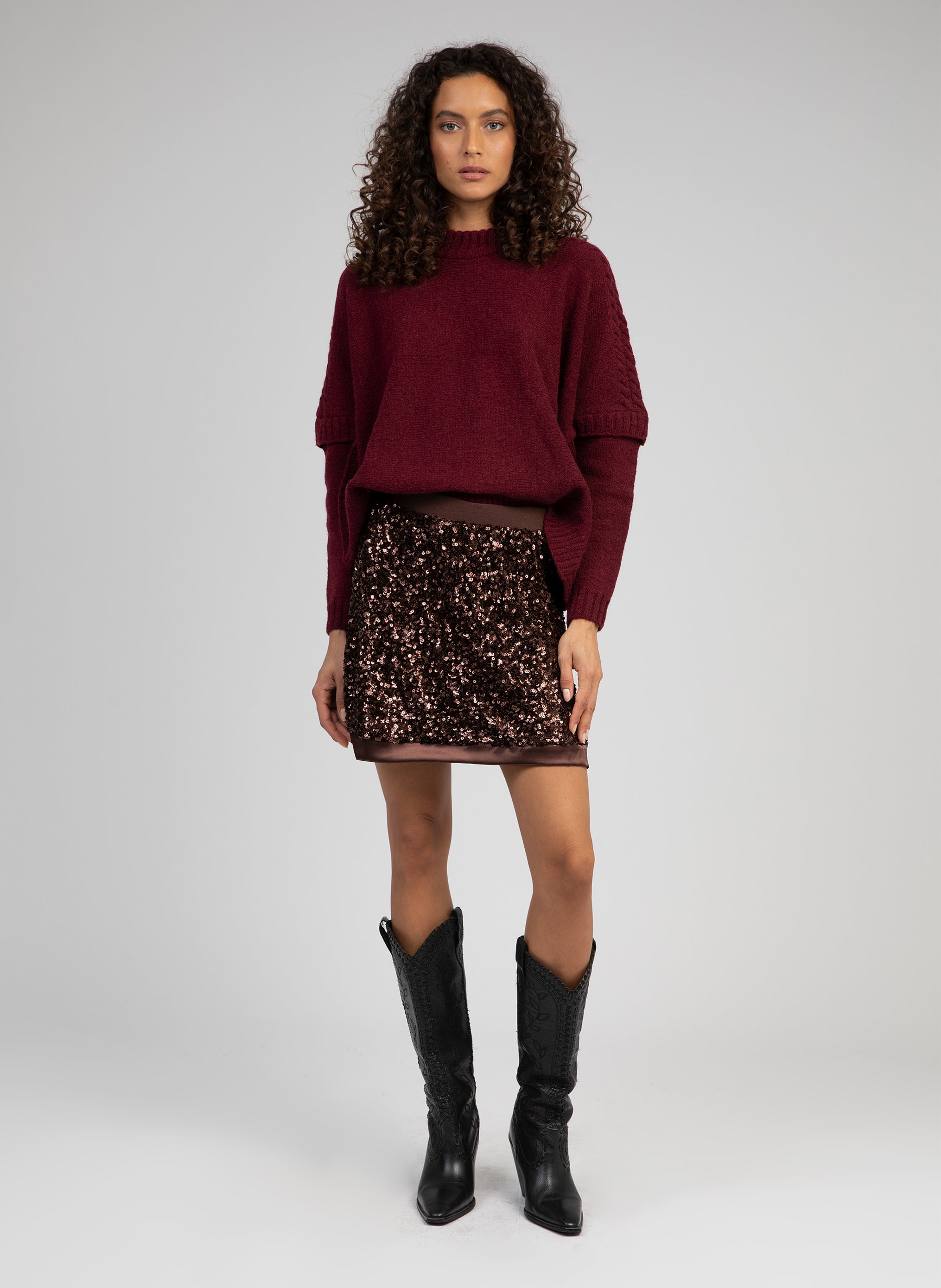 JUPE COURTE JIANNY cafe