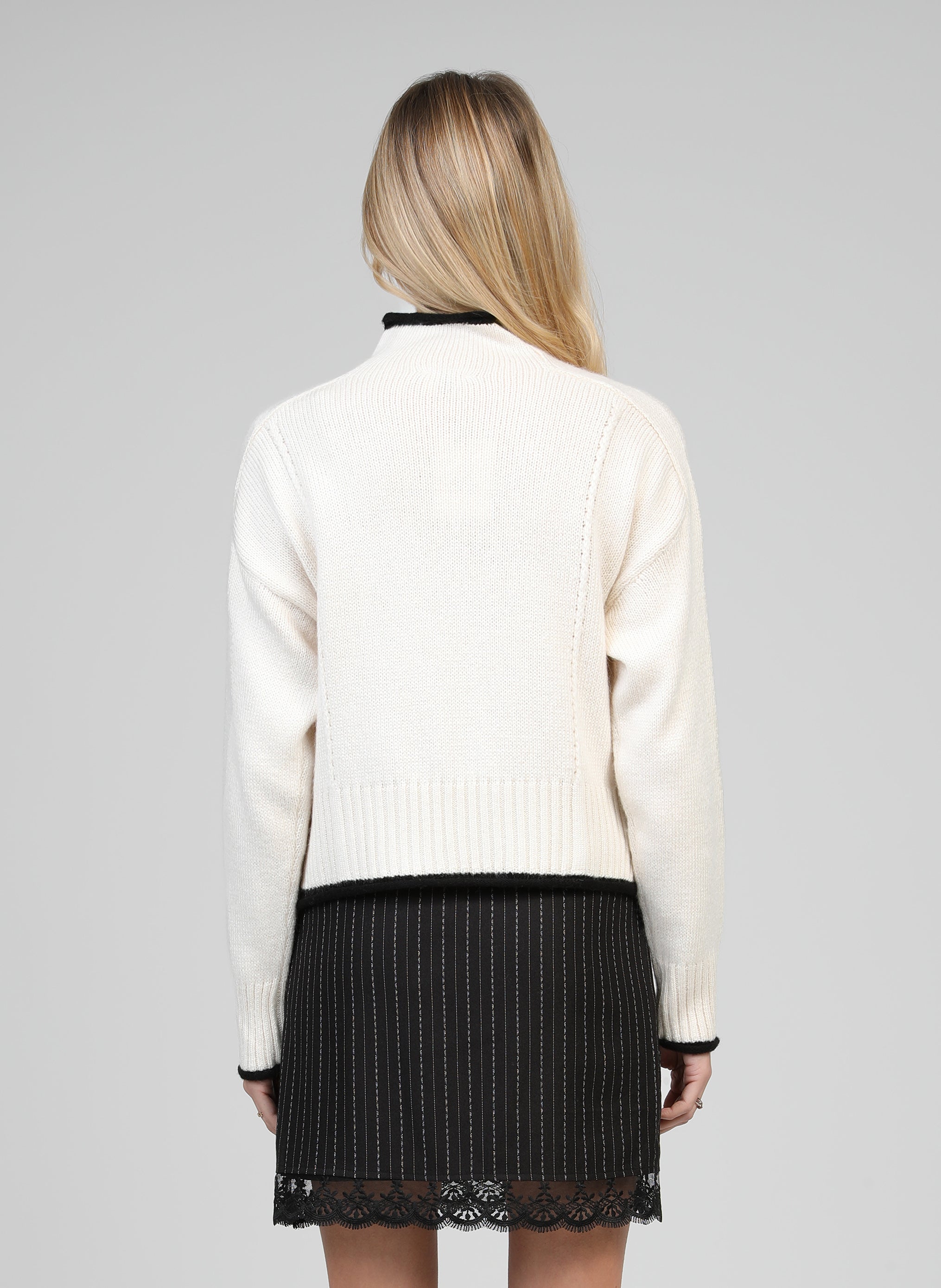 JUPE COURTE JOHNA noir