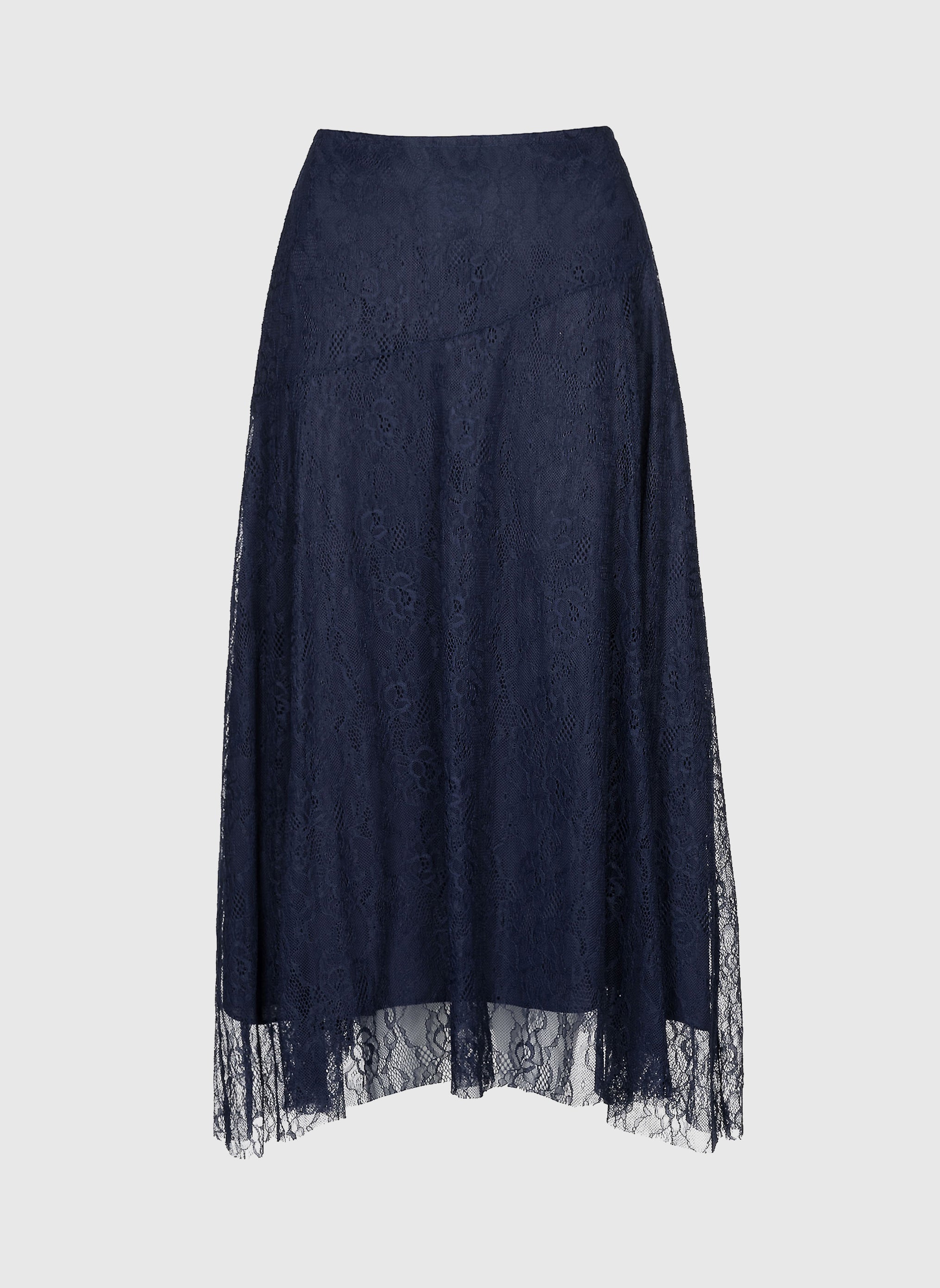 JUPE MIDI JUNEY marine