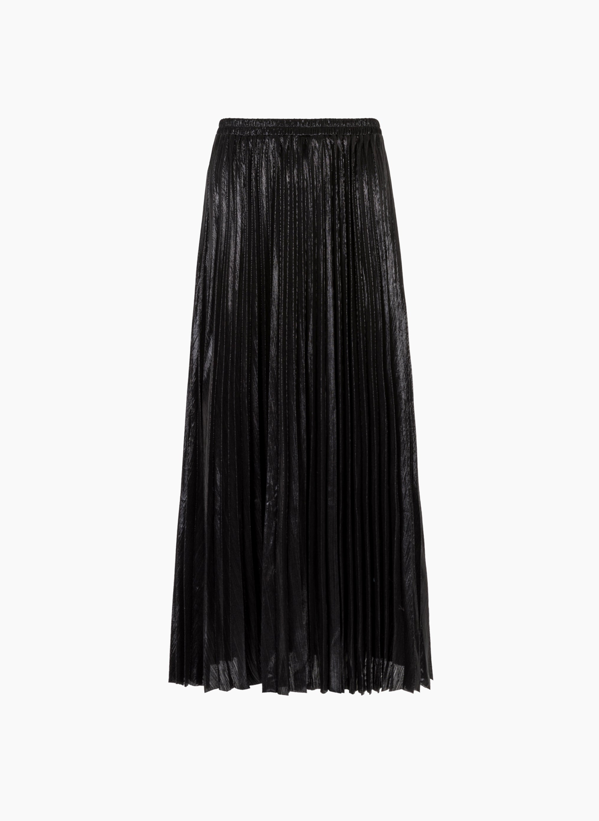 JUPE MIDI JUSTINA noir