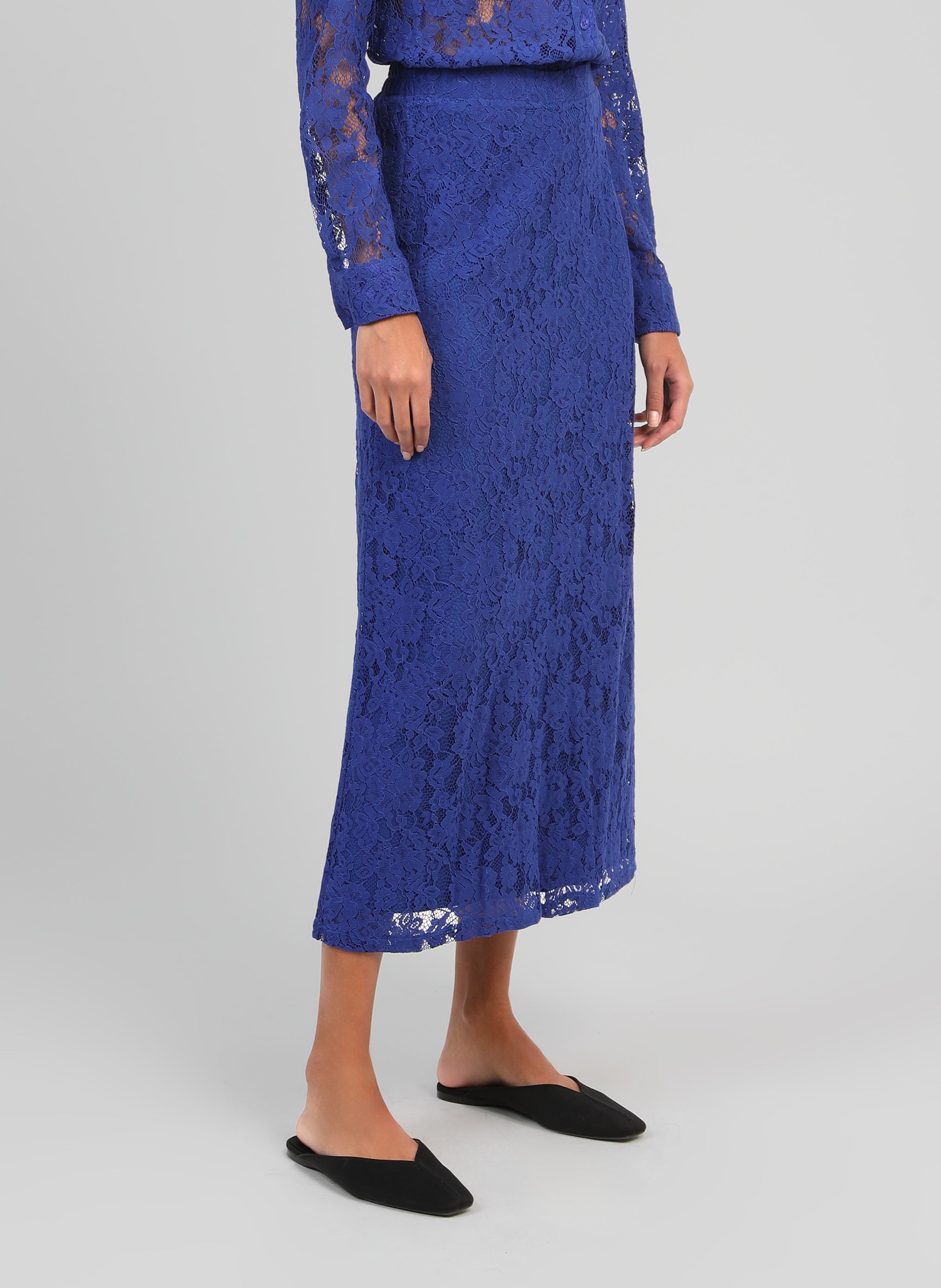 JUPE MIDI JUVYNA electrique