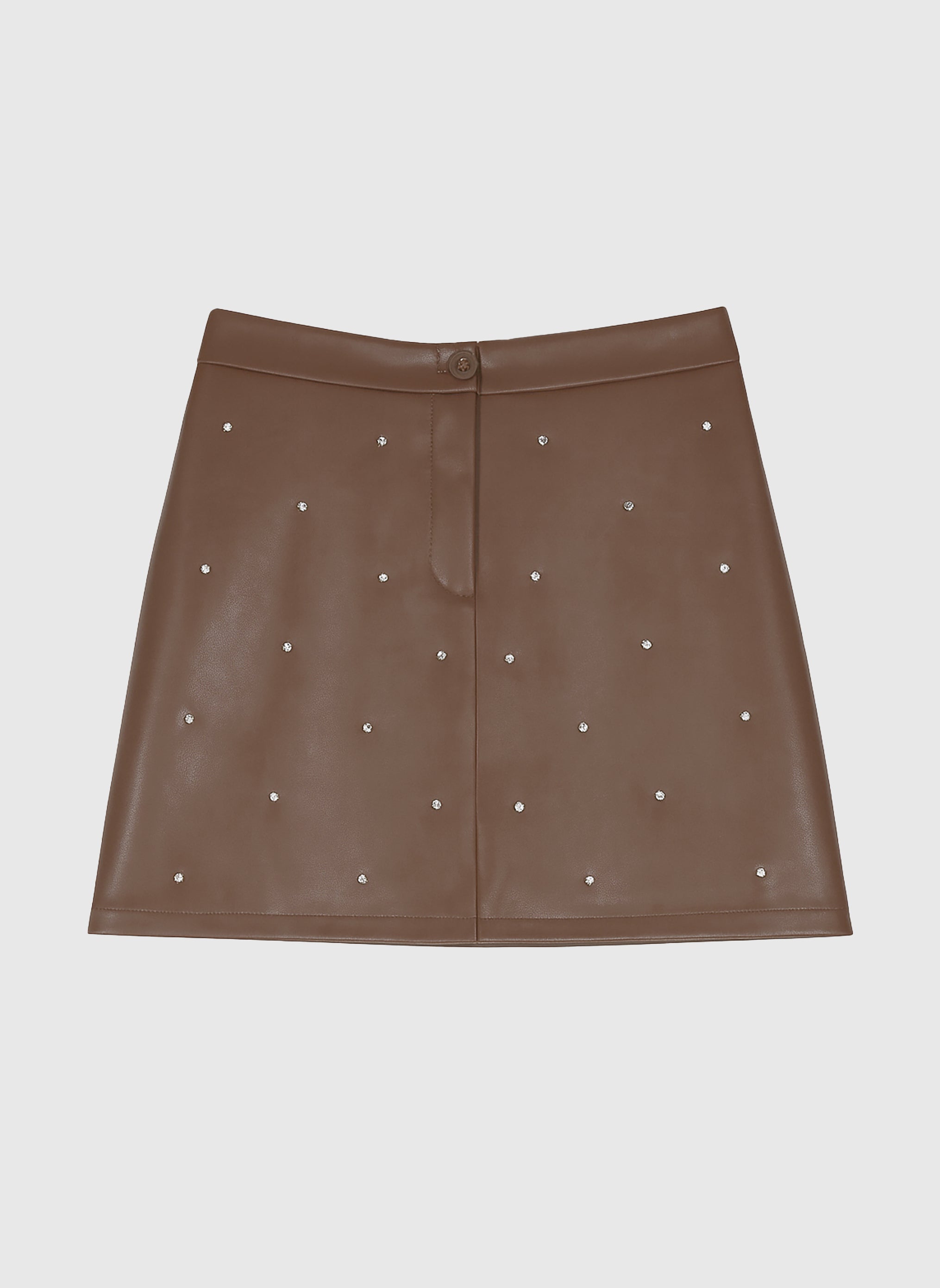 JUPE COURTE JUTINIA camel