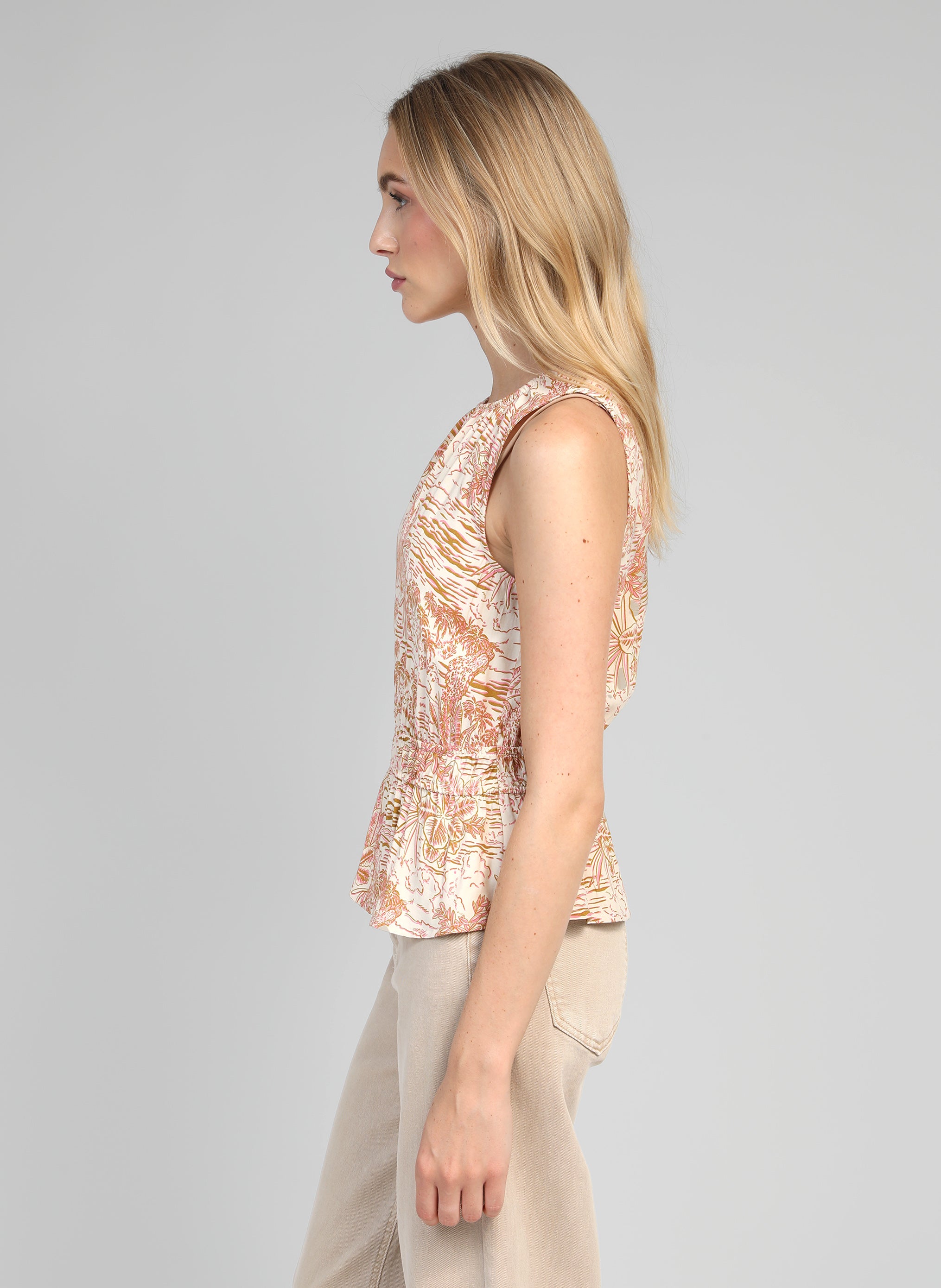 TOP KANDEL josas ocre