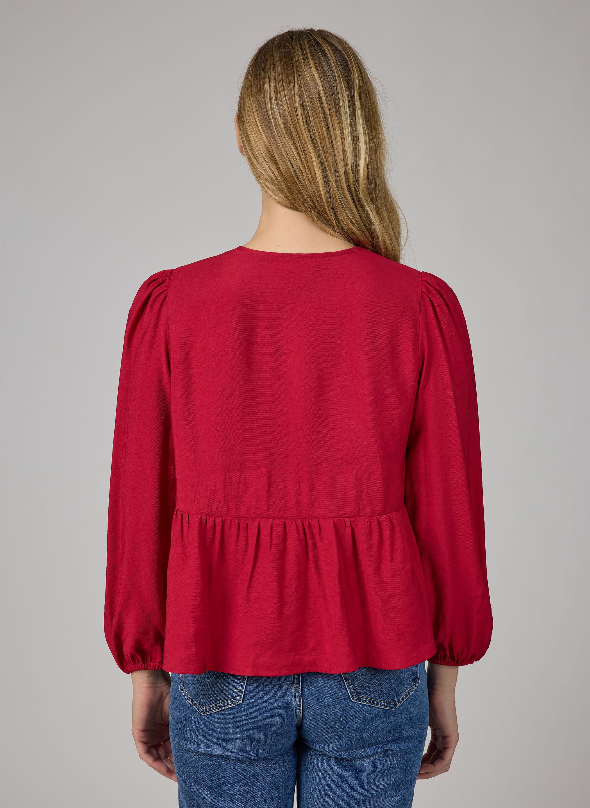 BLOUSE KANY rouge