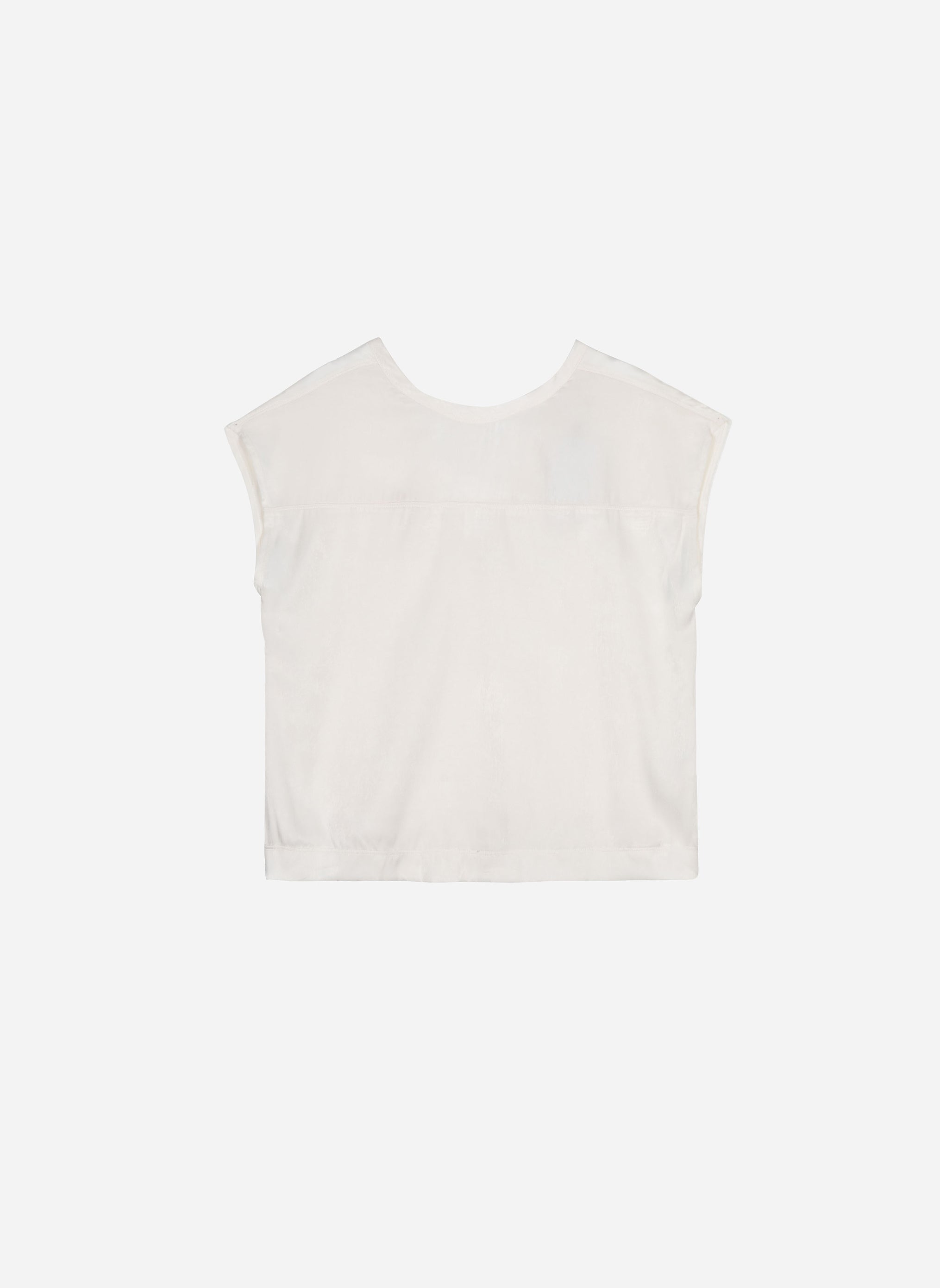 TOP KASIOPE blanc casse