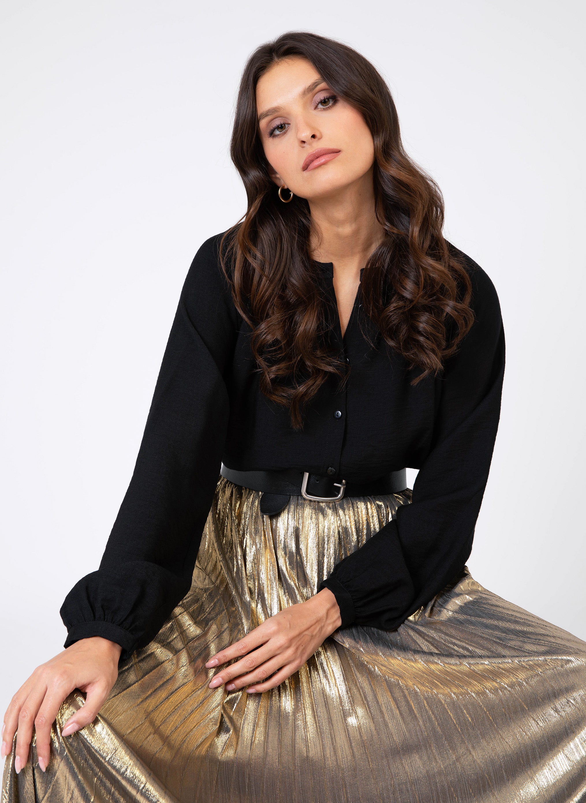 BLOUSE KASSELIOU noir