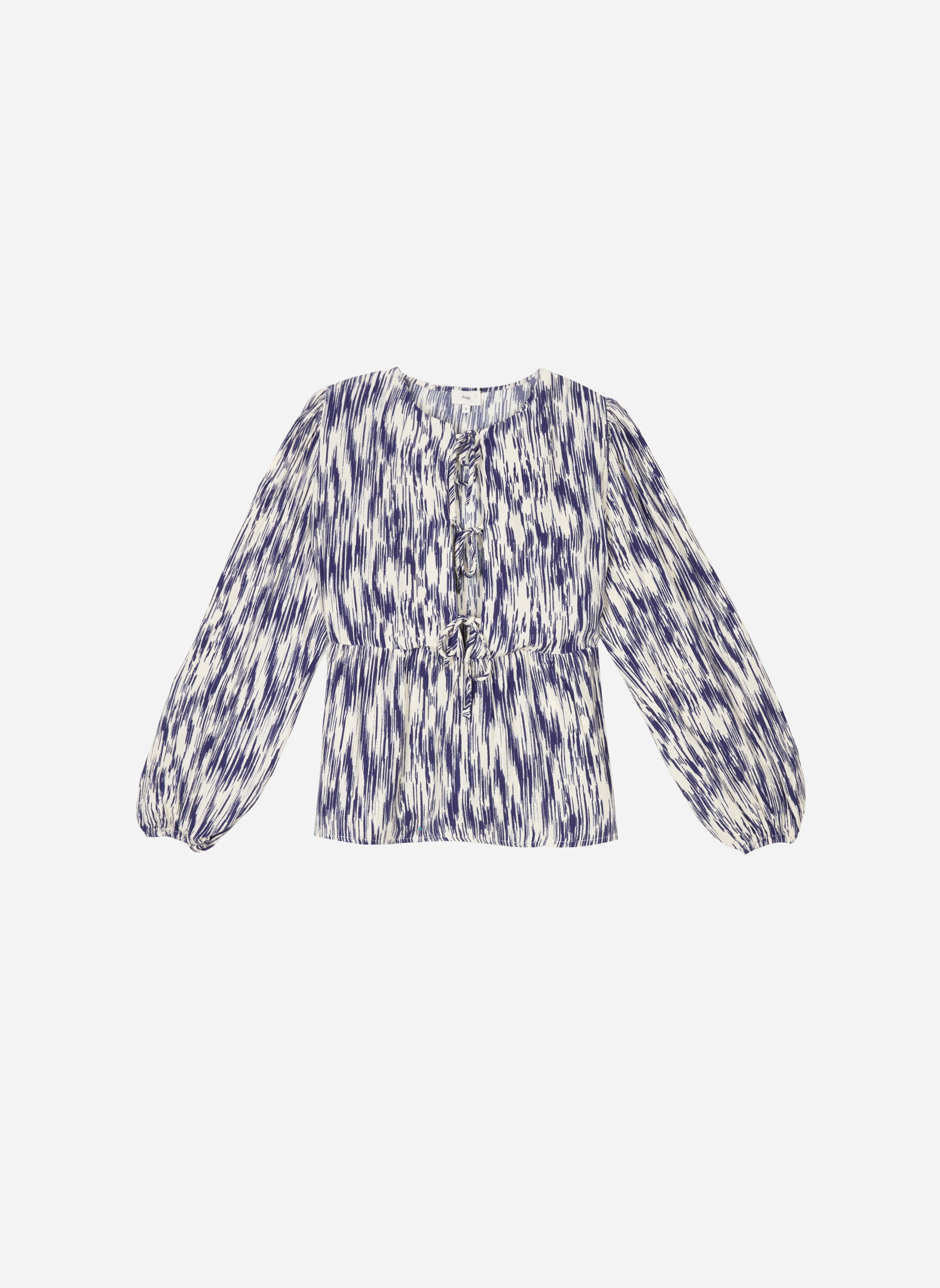 KAVELY biso azul BLOUSE
