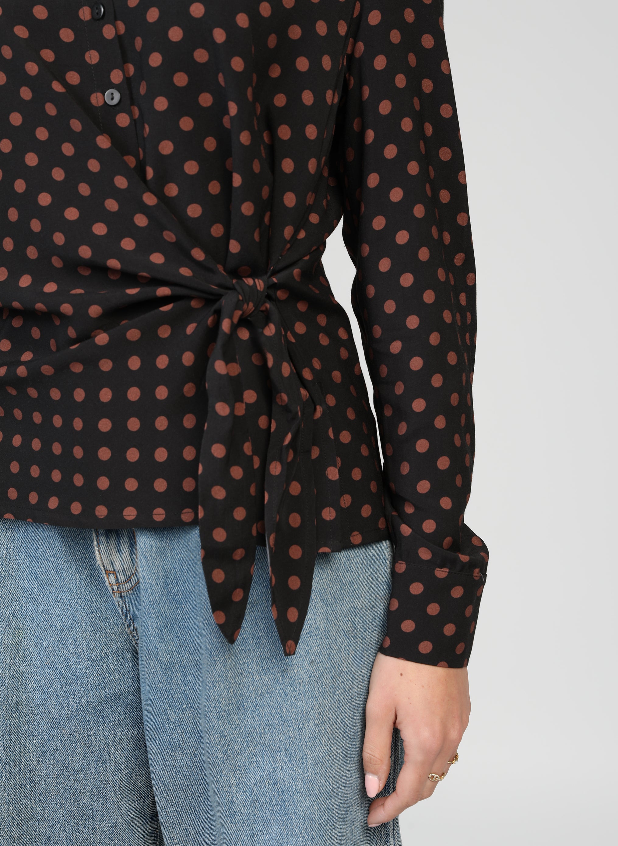 BLOUSE KAVIRA palinto marron