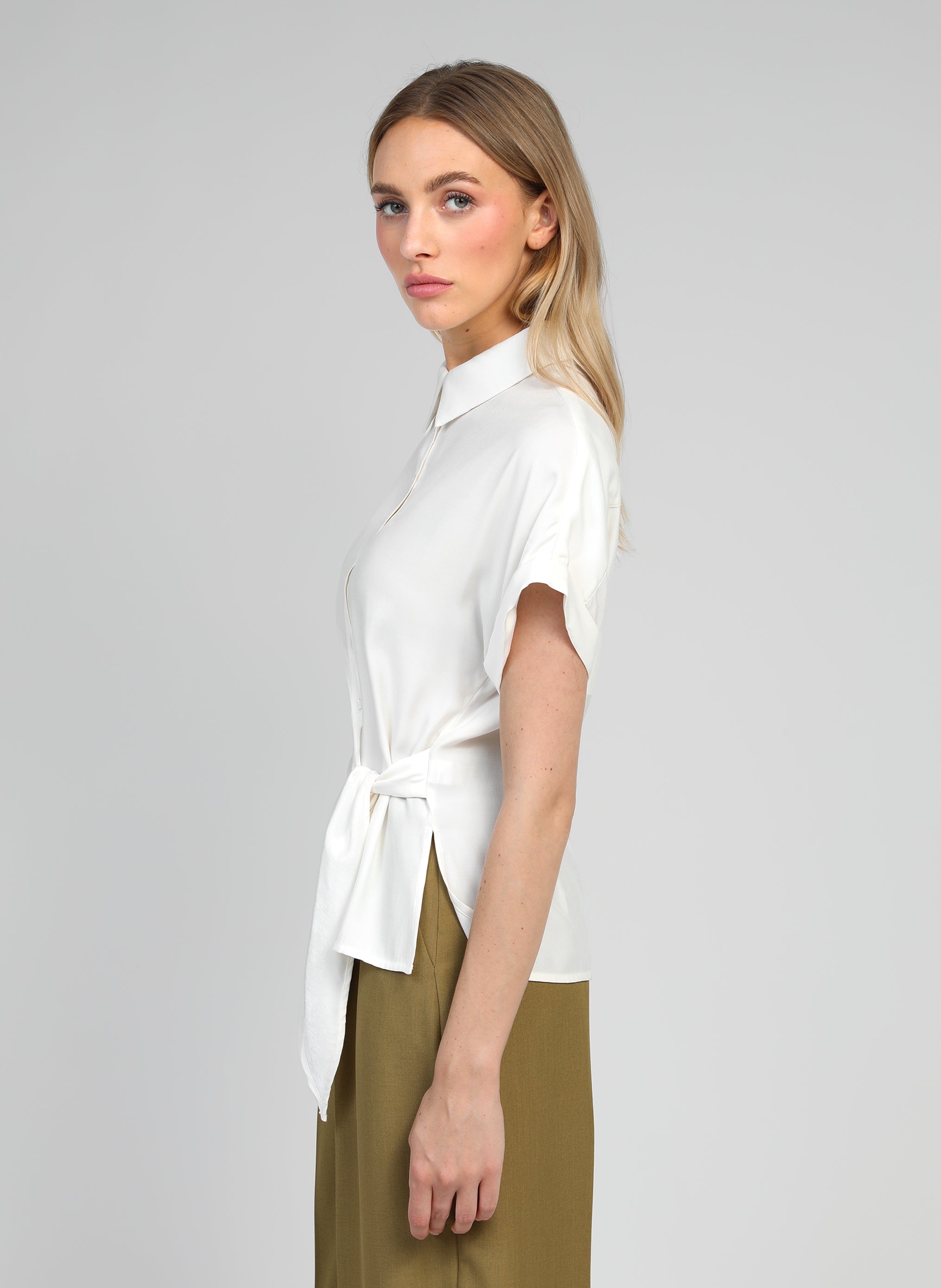 CHEMISE KAYBA blanc casse