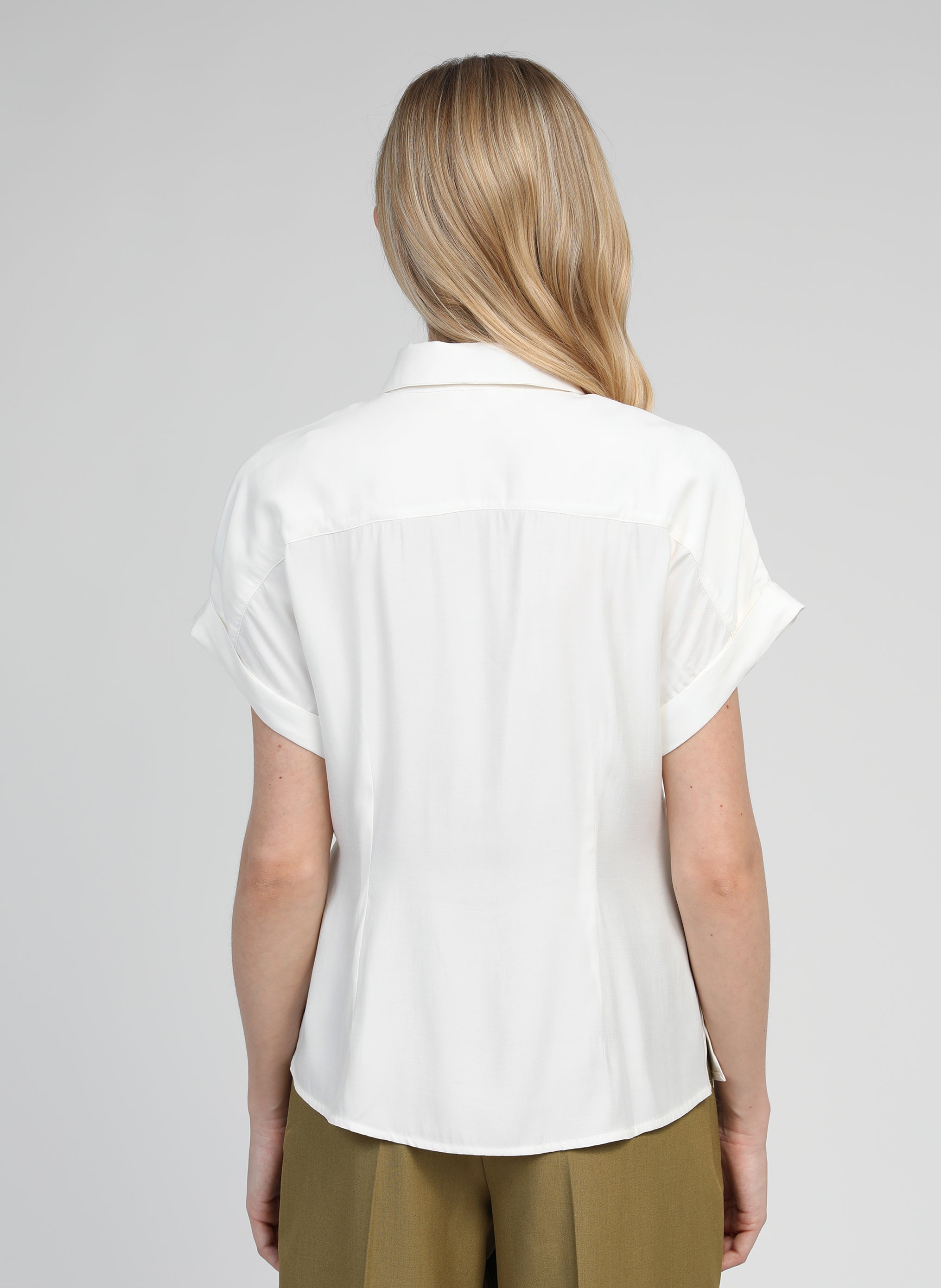 CHEMISE KAYBA blanc casse
