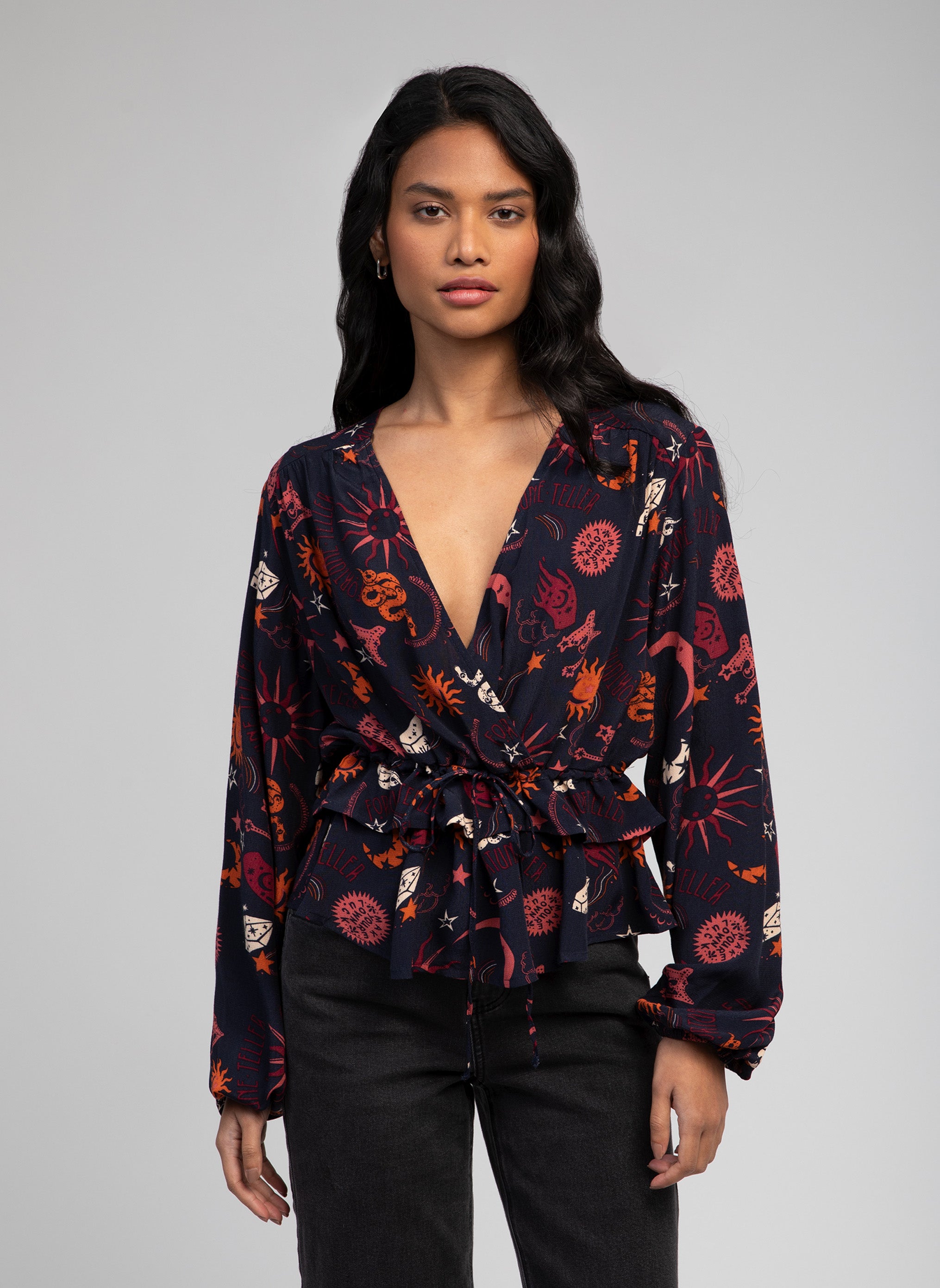 BLOUSE KAZINA boheme nuit