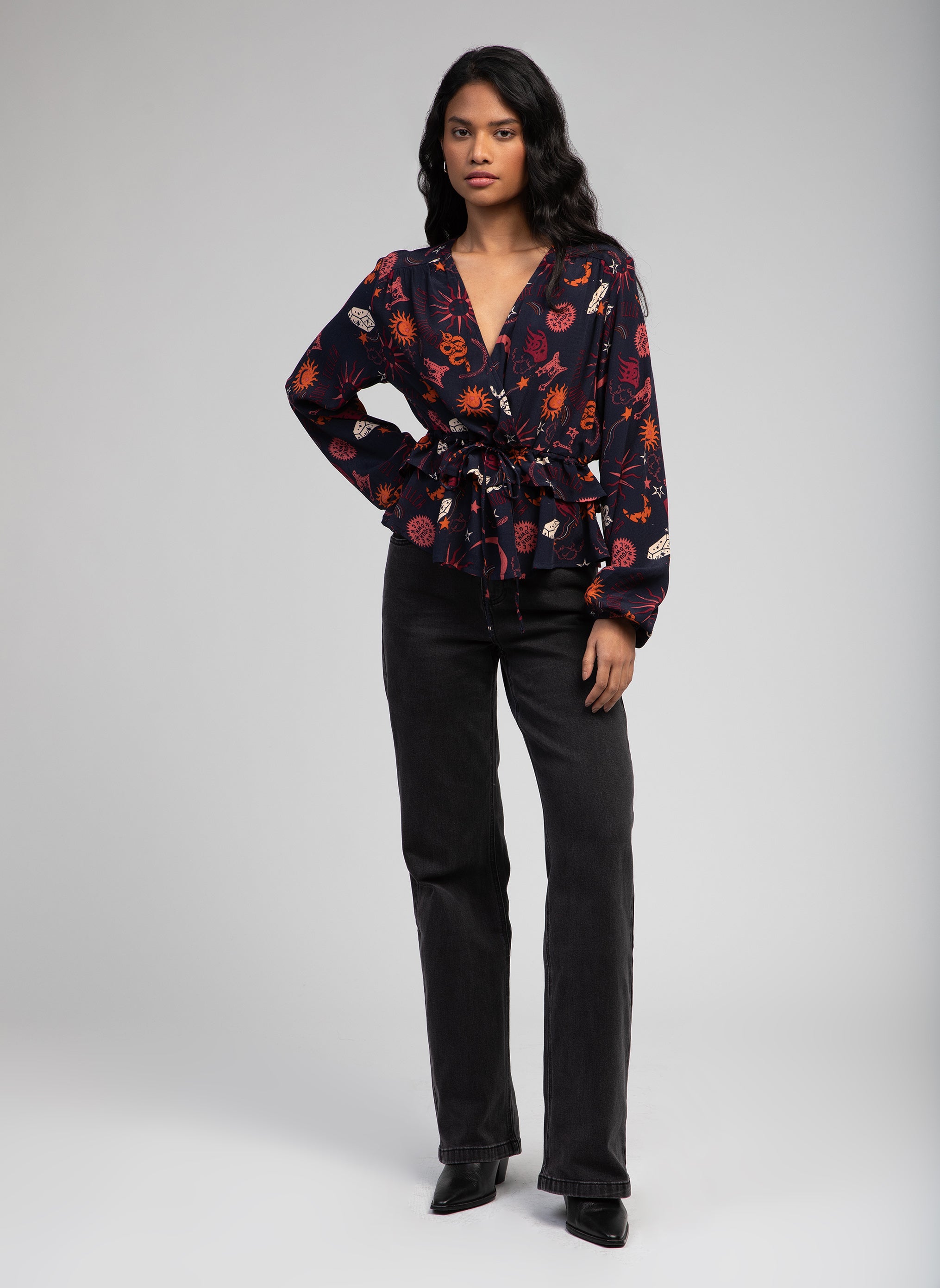 BLOUSE KAZINA boheme nuit