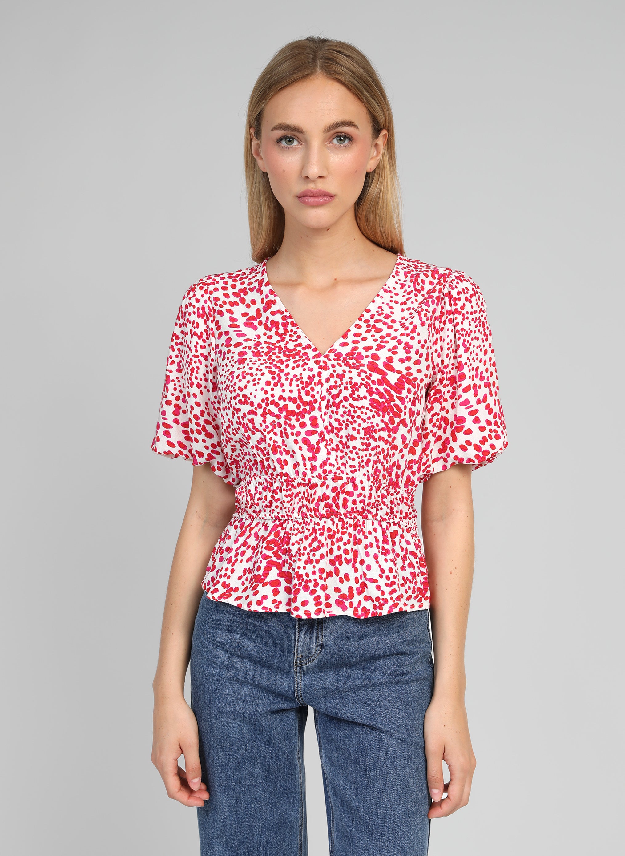 BLOUSE rosa palia KELILE