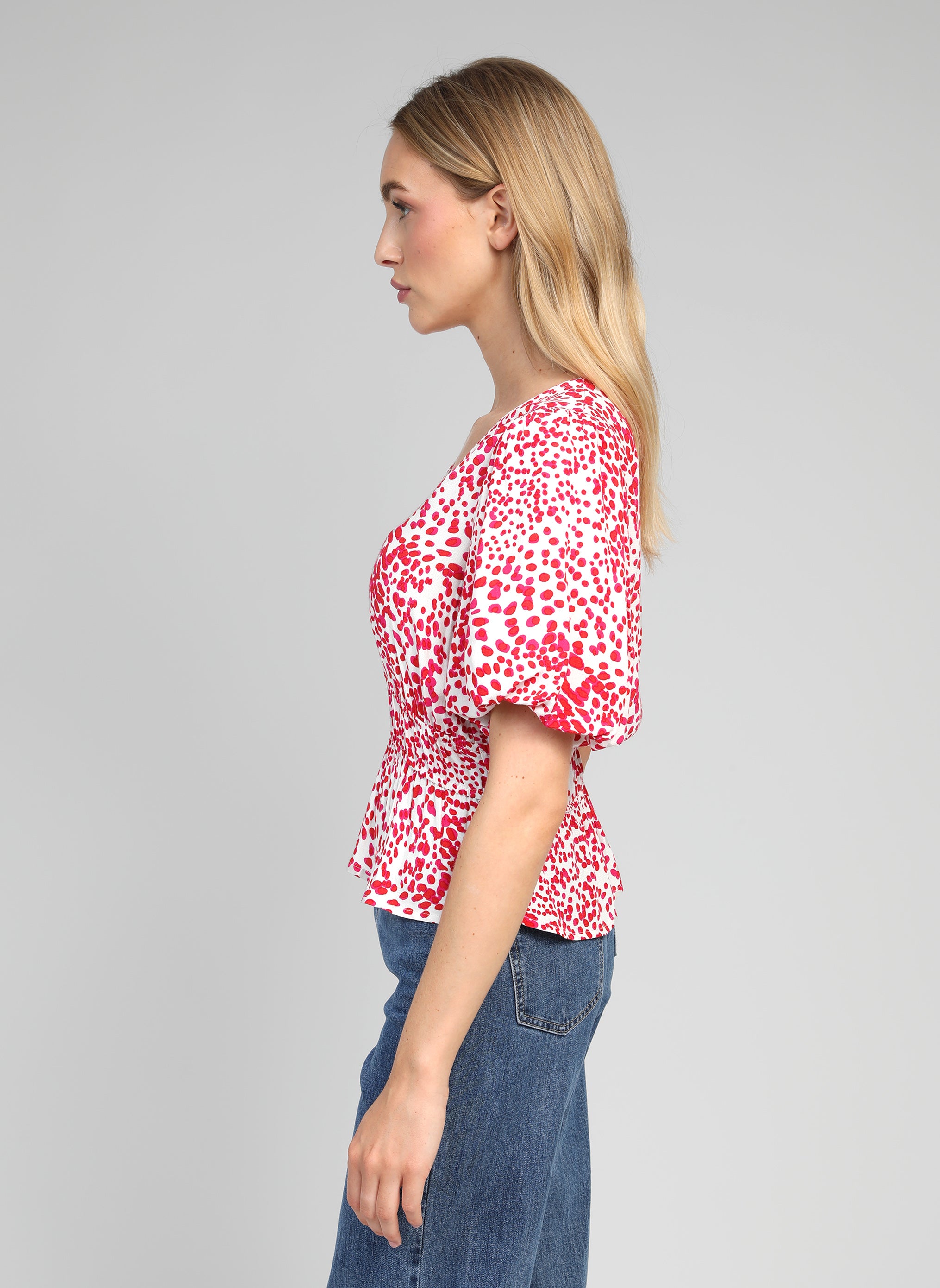 BLOUSE rosa palia KELILE