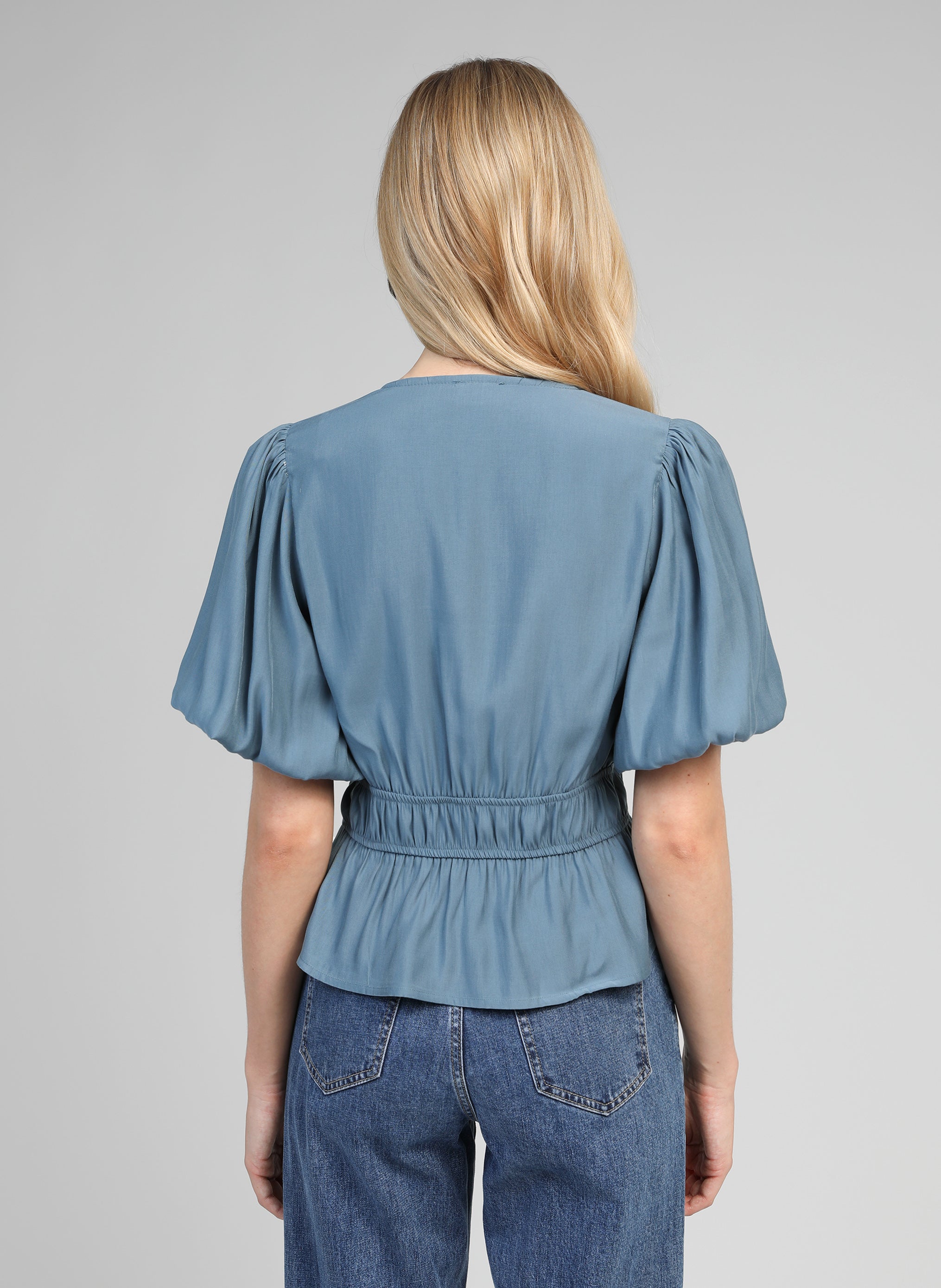 BLOUSE KELILOU azur