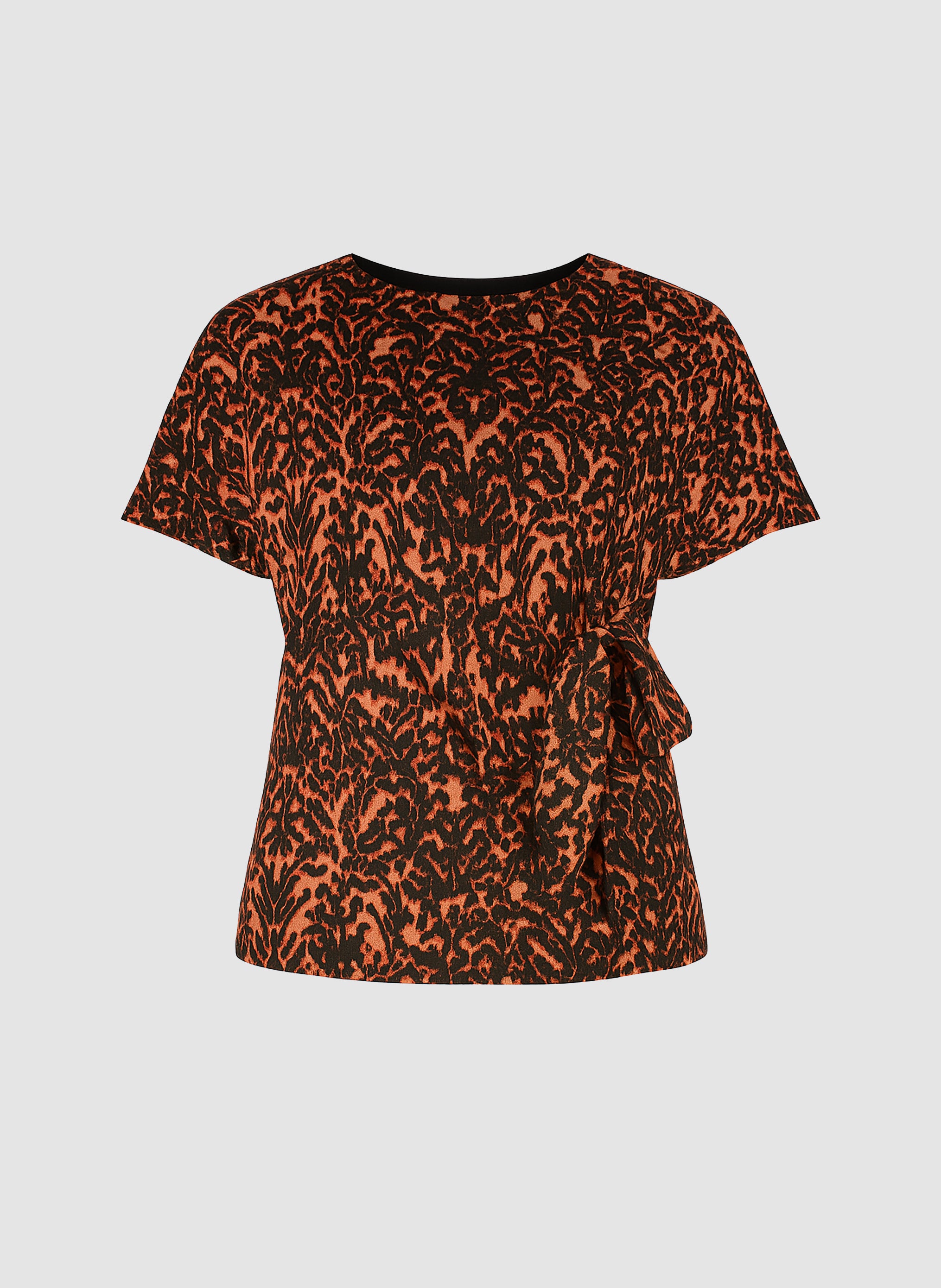 BLOUSE KEOLY graphie bordeaux