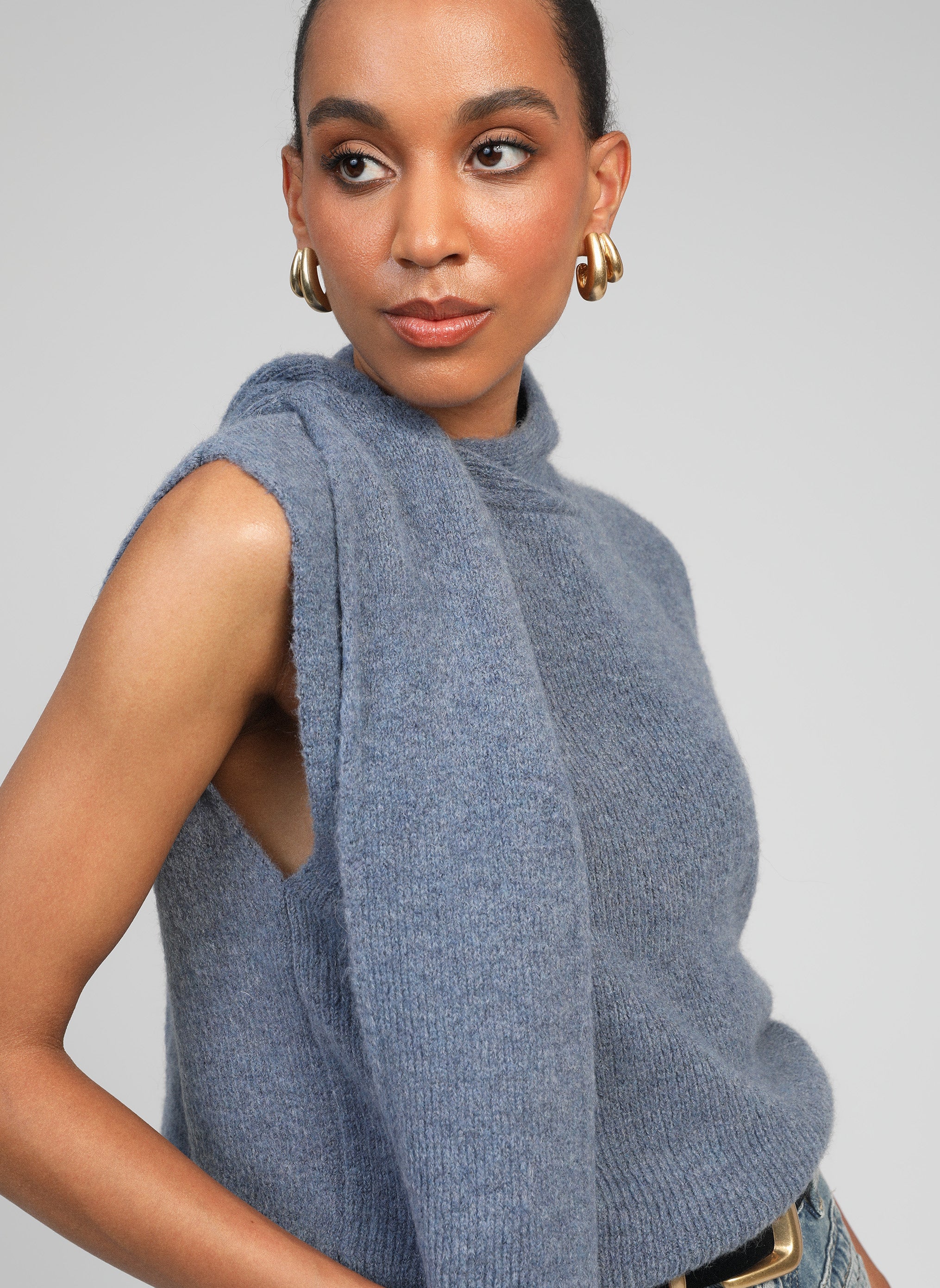 PULL LABIANI M denim